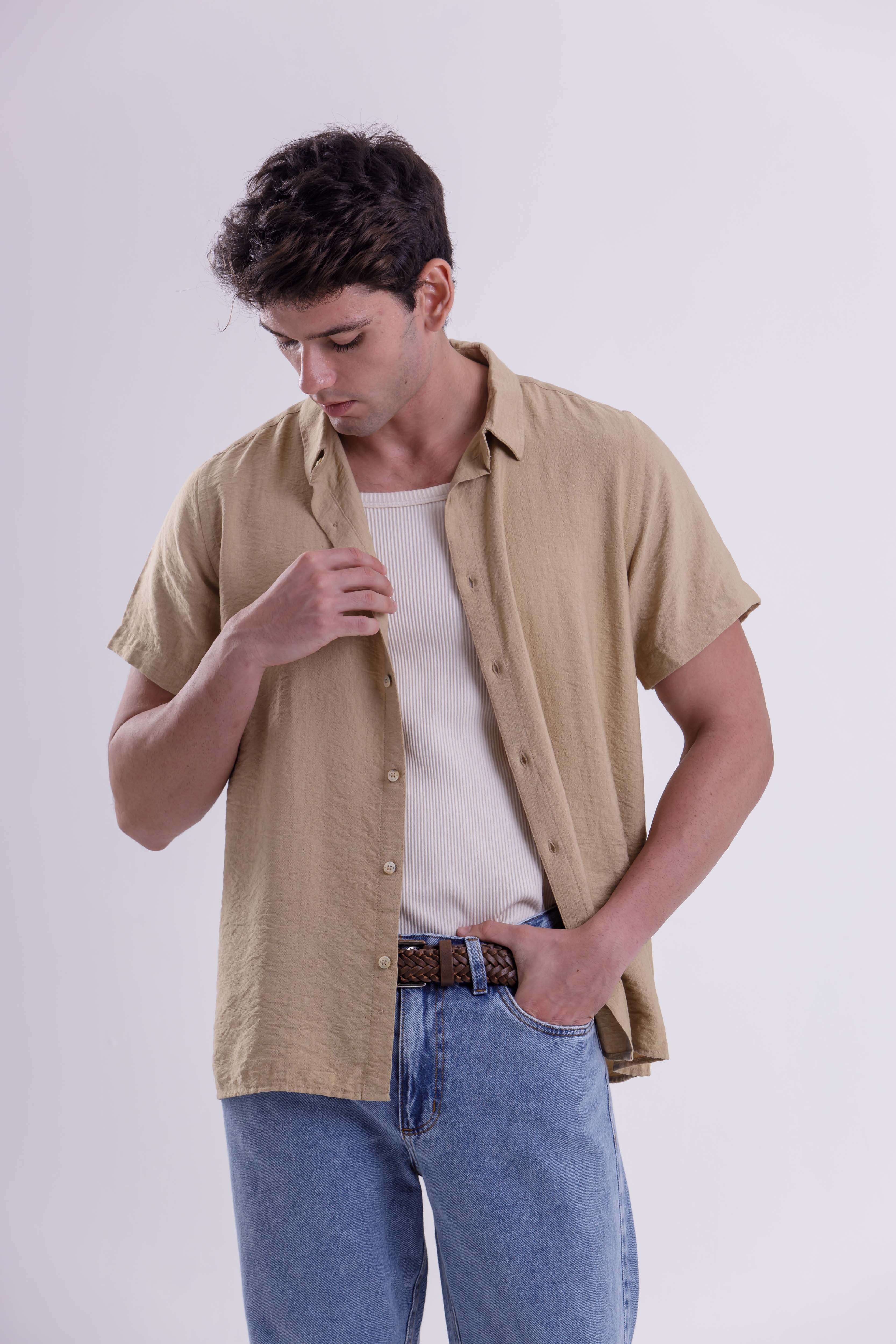 CAMISA RELAX CRINCKLE