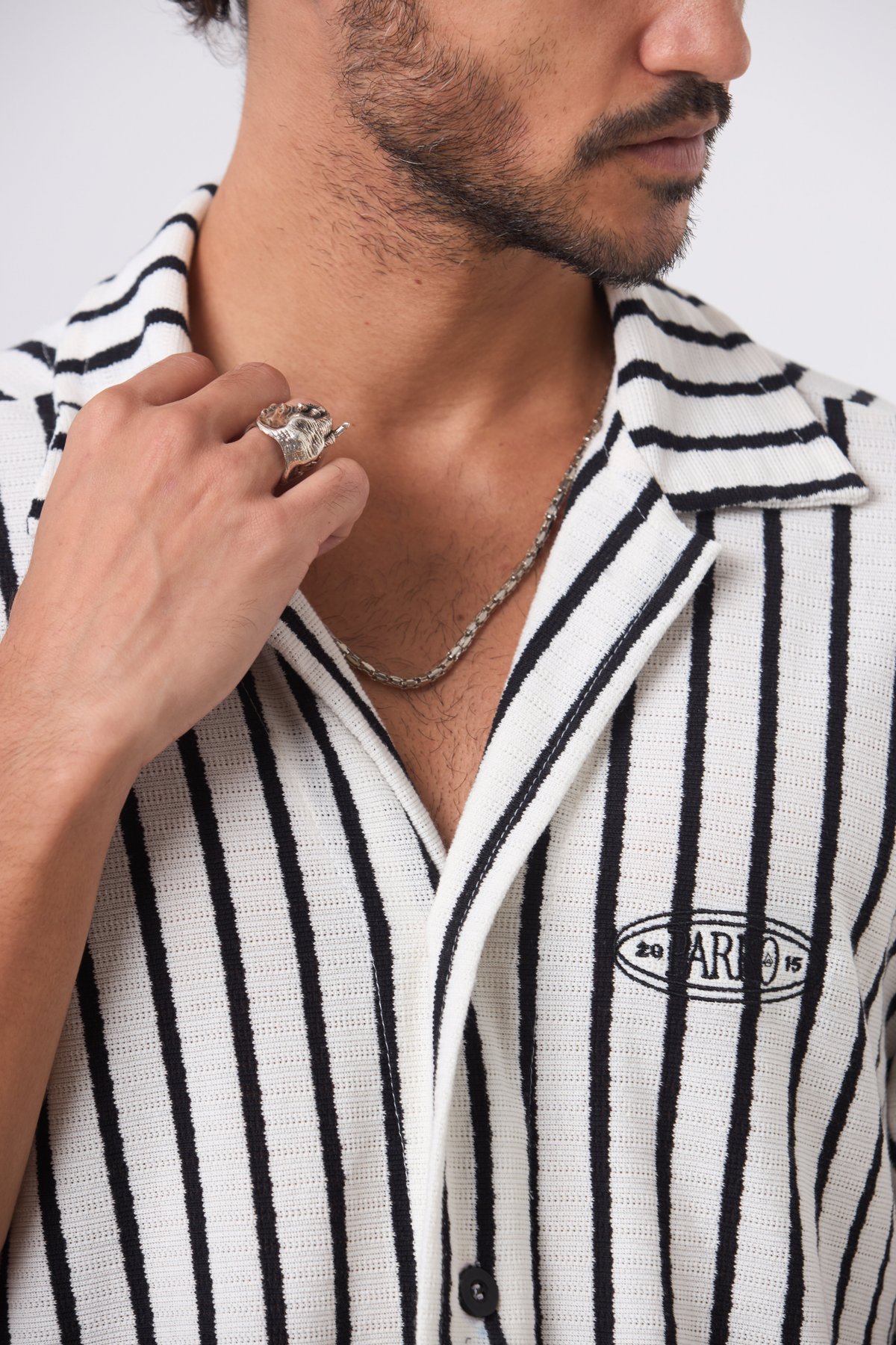 Camisa Boliche Listrada