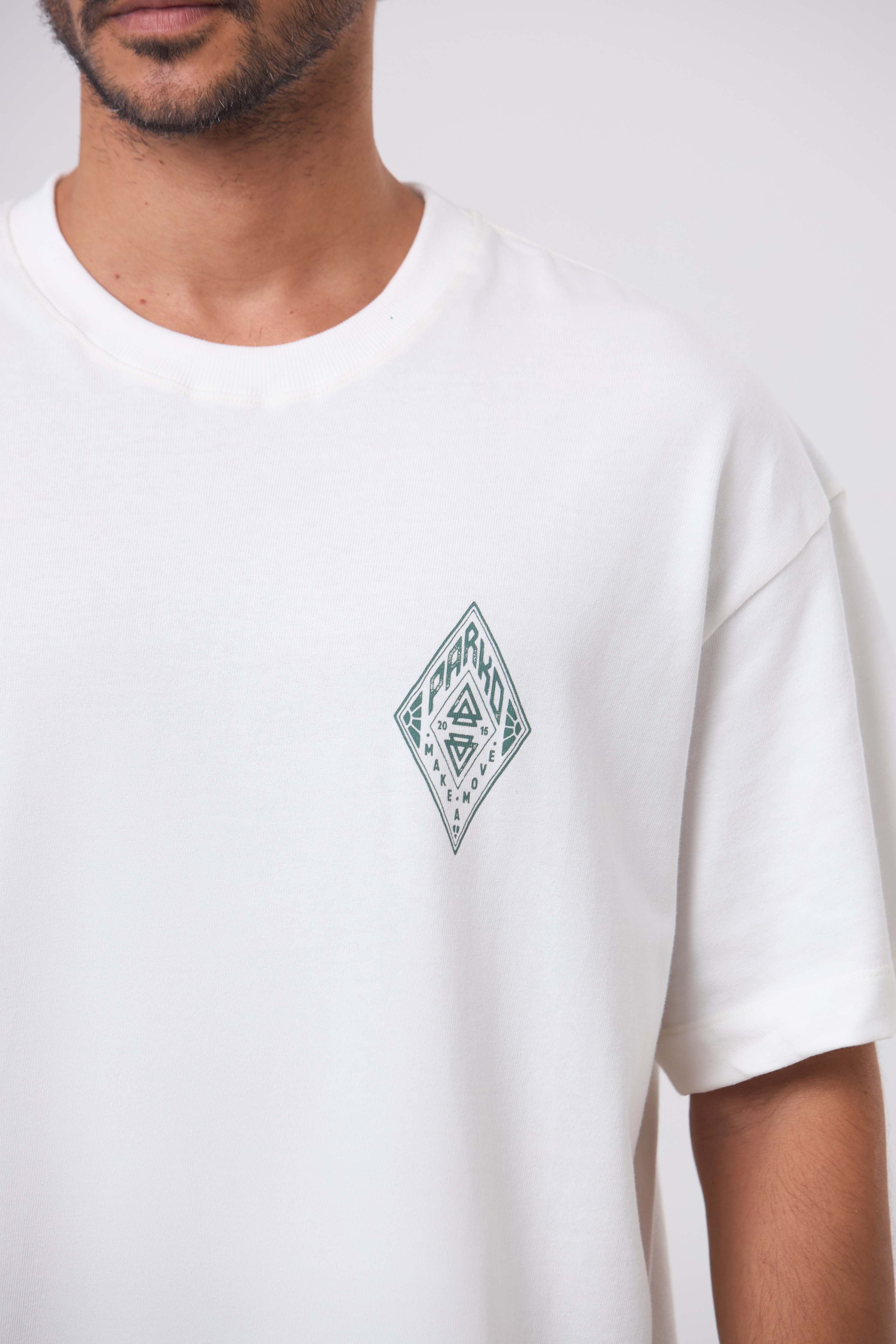 Camiseta Over Boxy Emblem