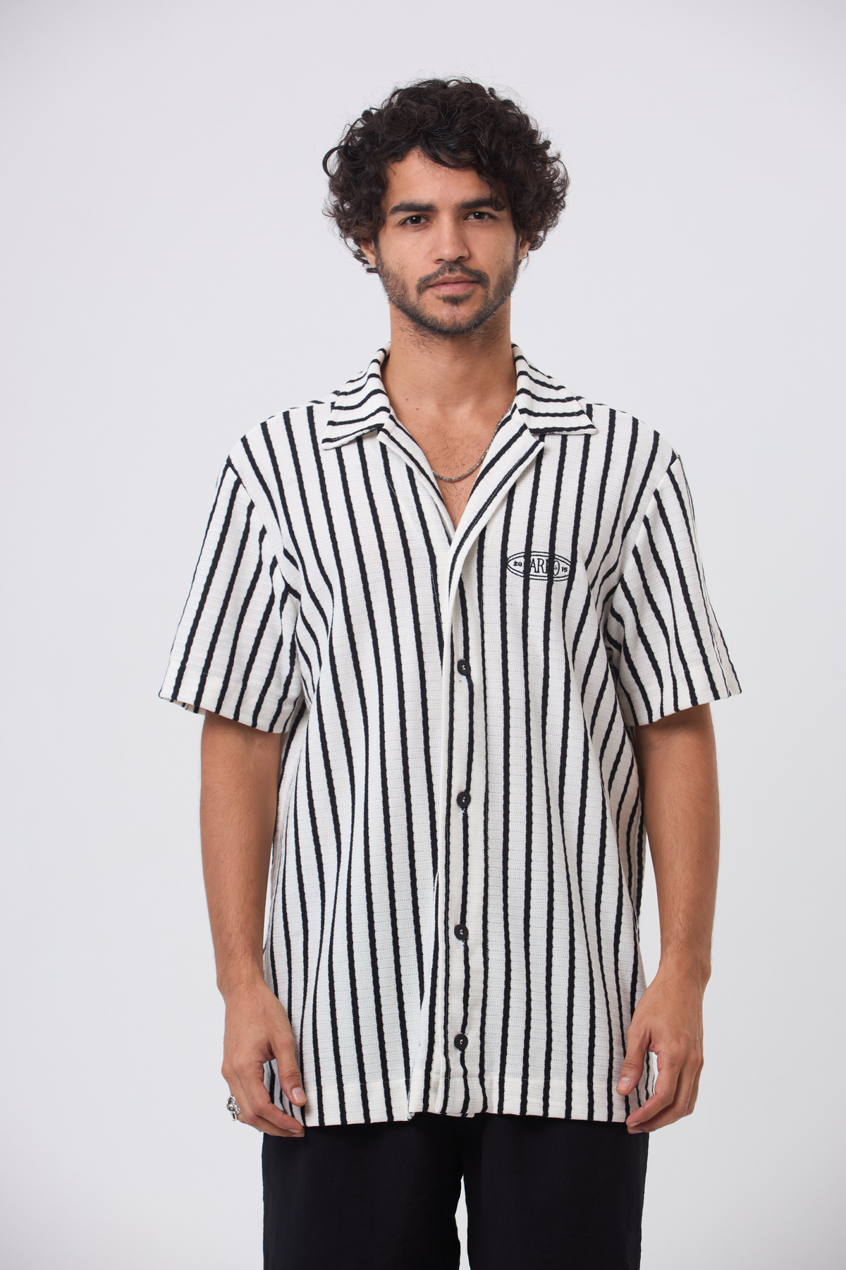 Camisa Boliche Listrada