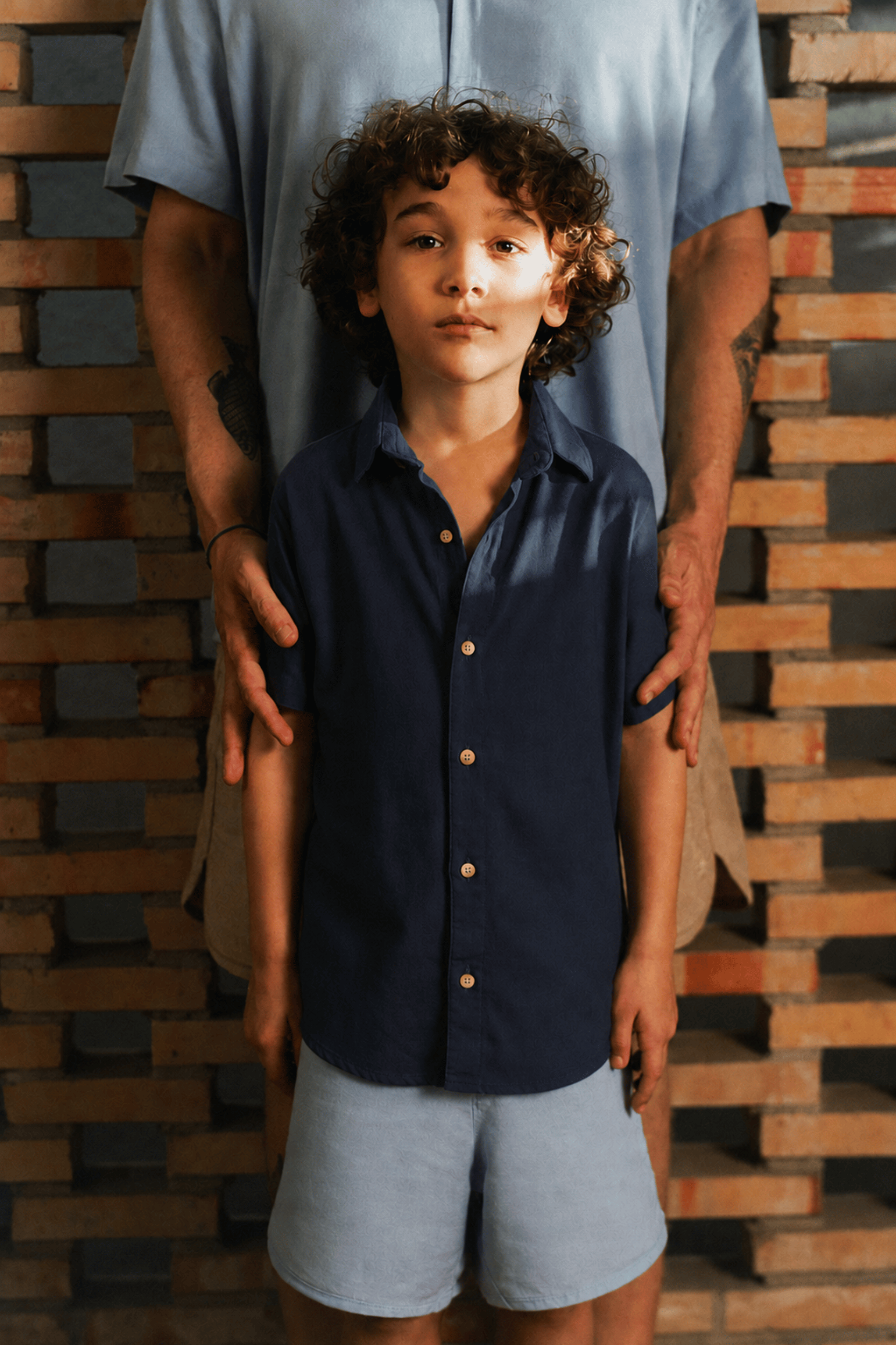 Camisa Essential Kids Marítimo