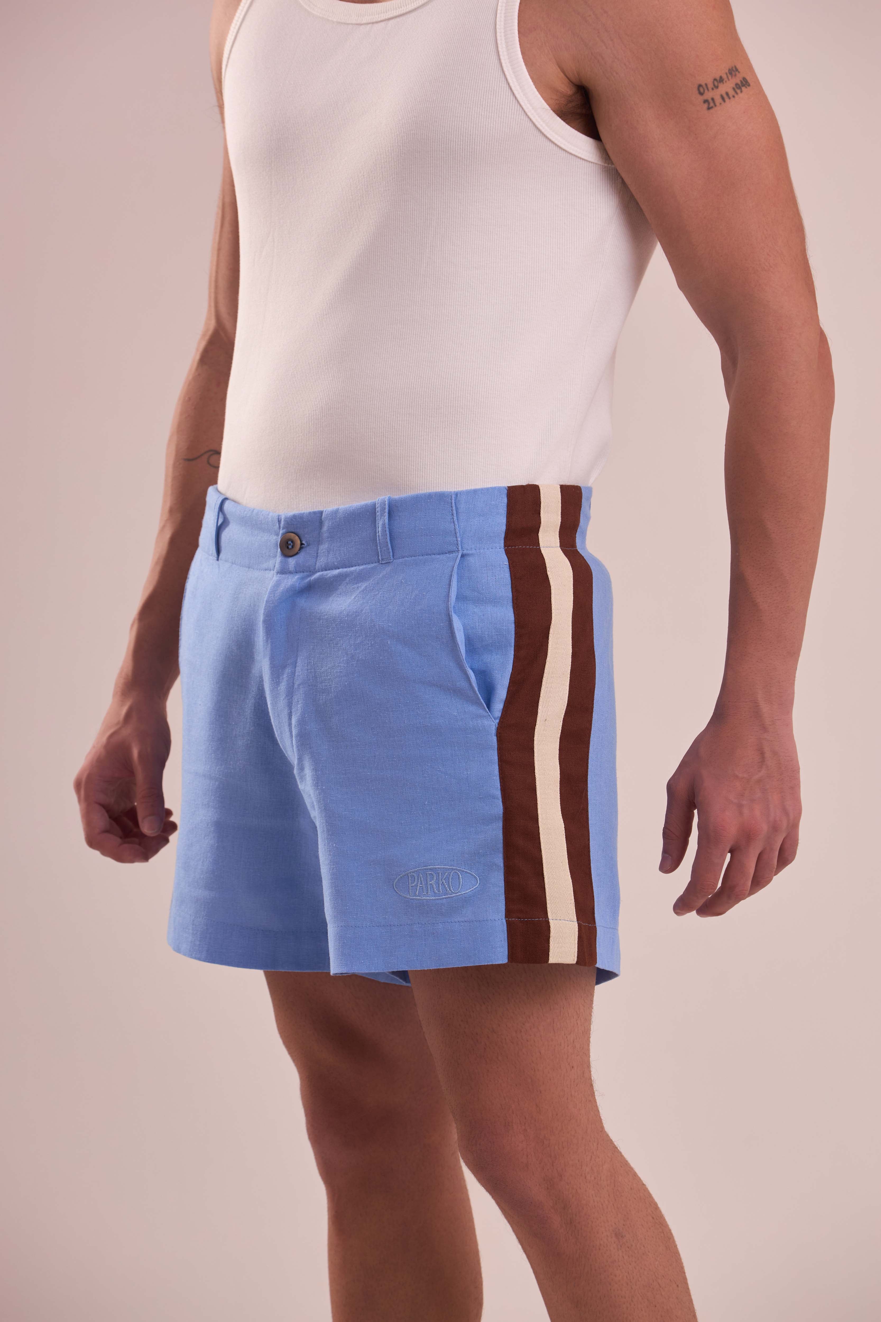 Bermuda Linho Pipa Tailor Glacê