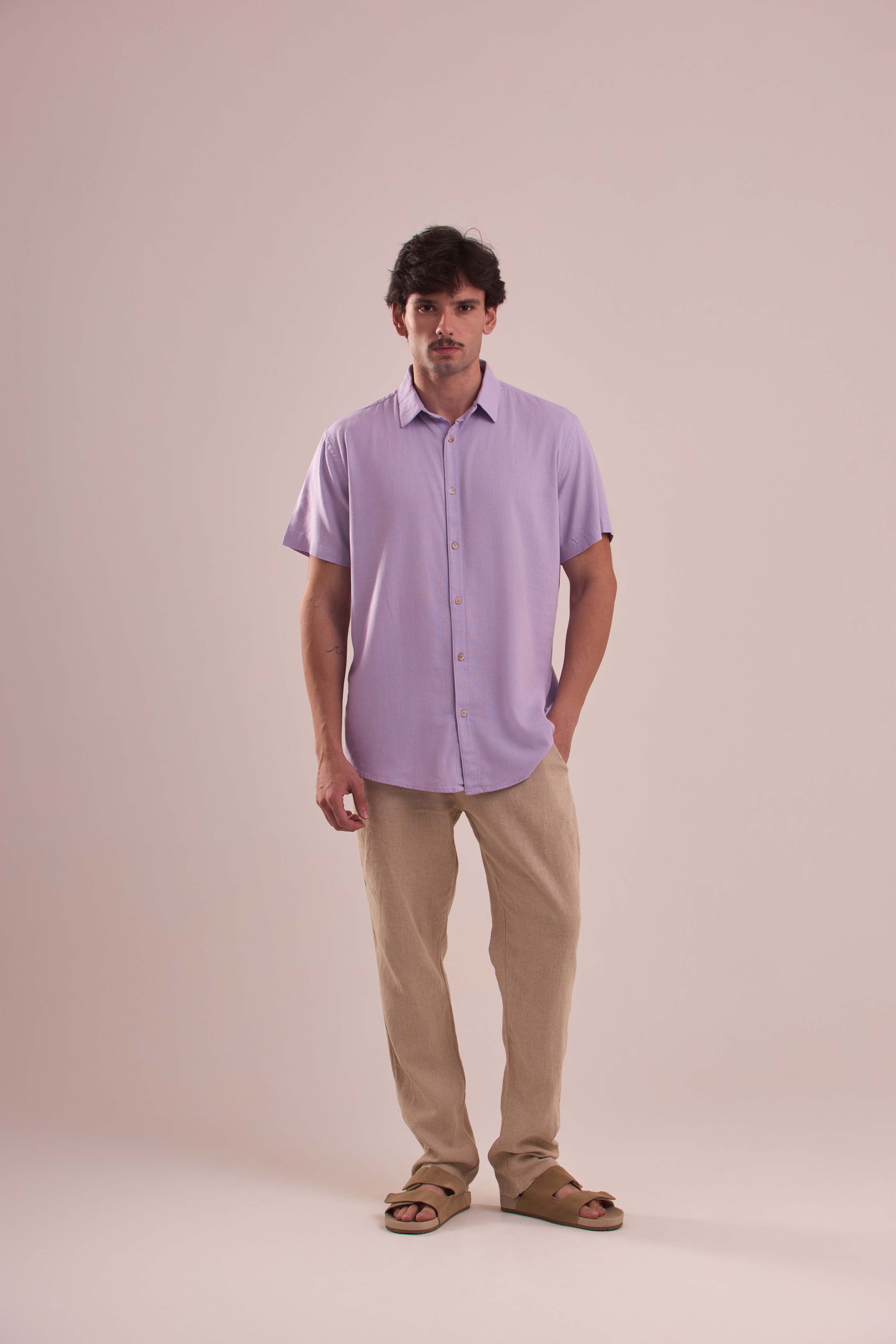Camisa Essential Lilás