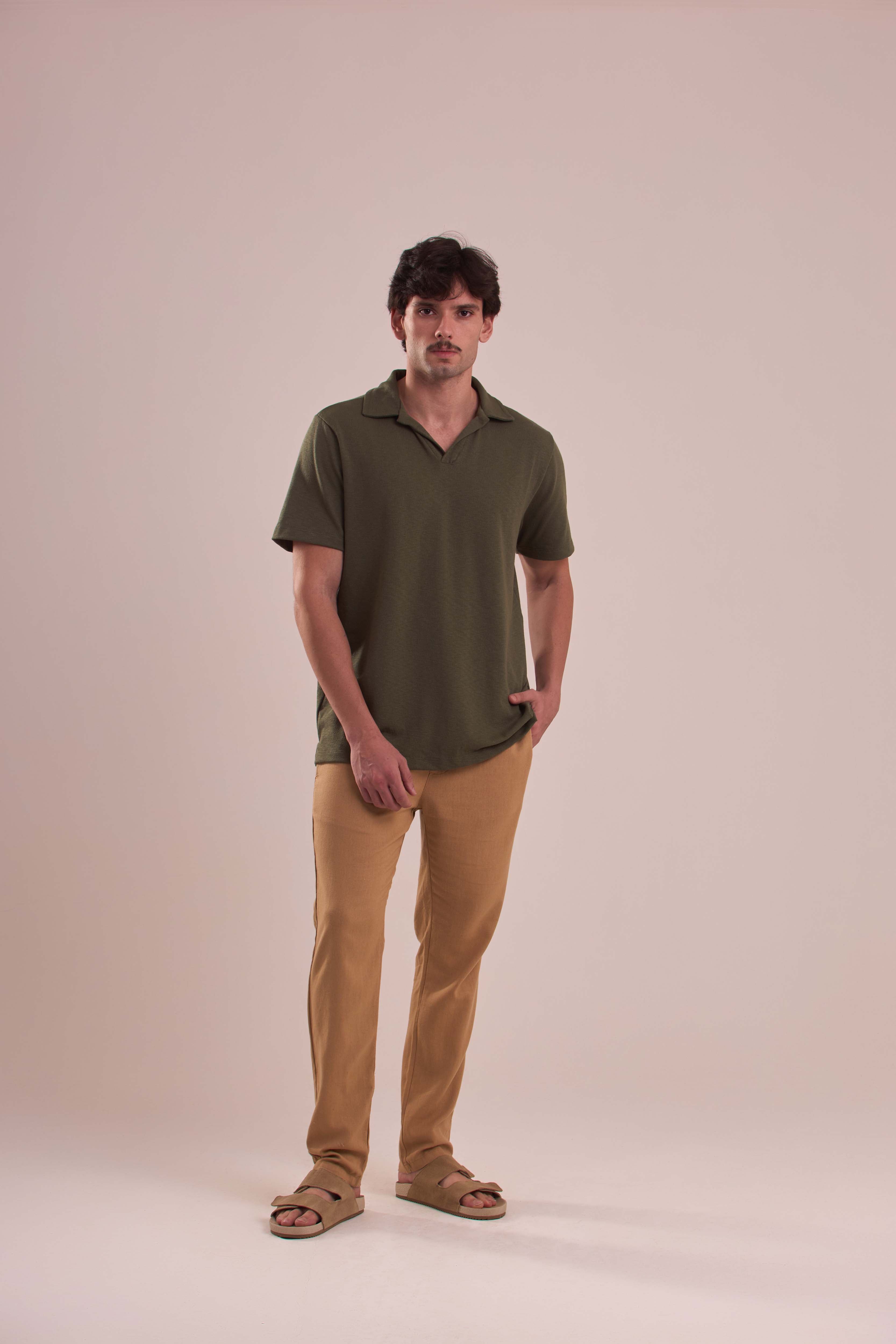 Gola Polo Caraíva Tricô