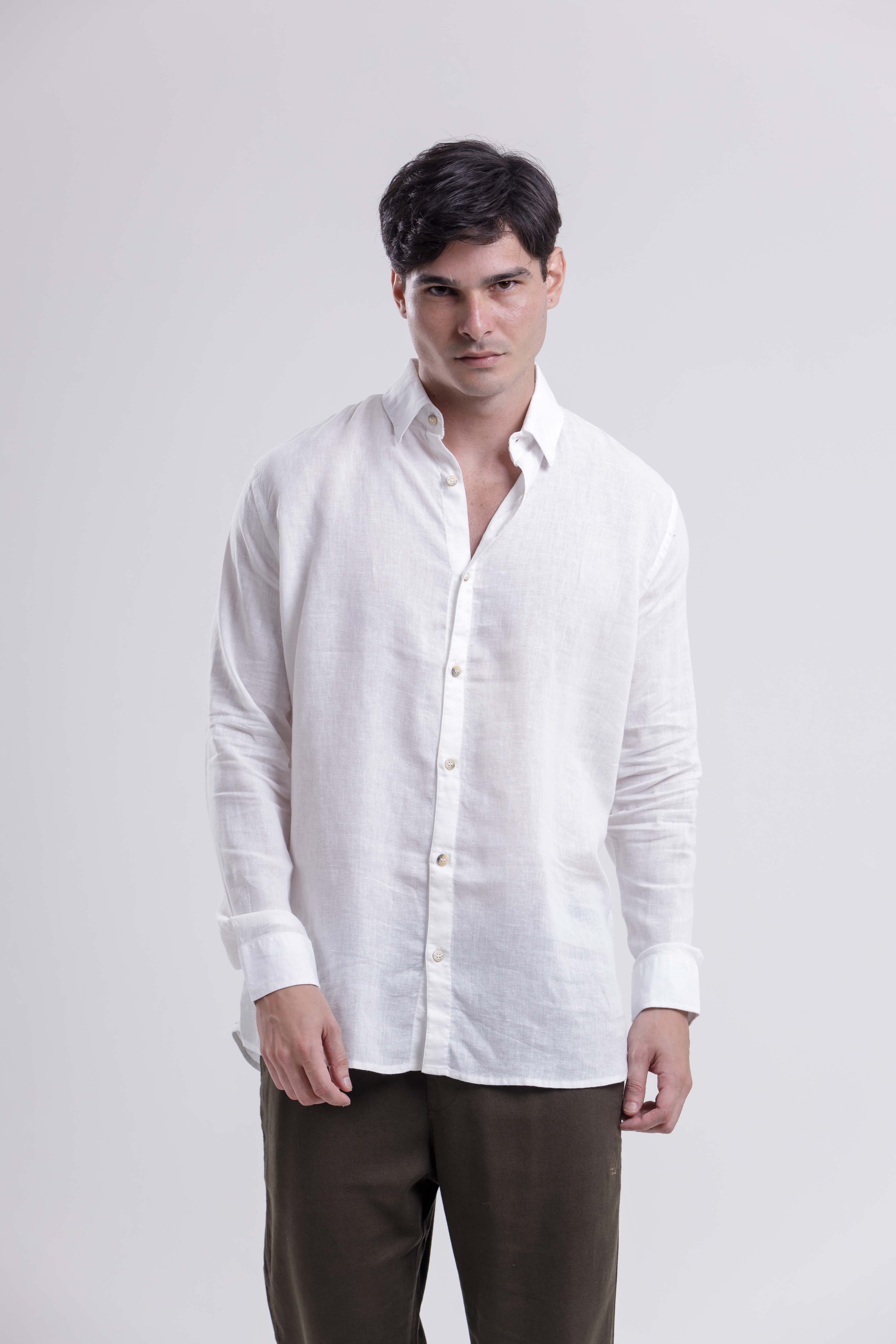 Camisa Dandi Manga Longa Off
