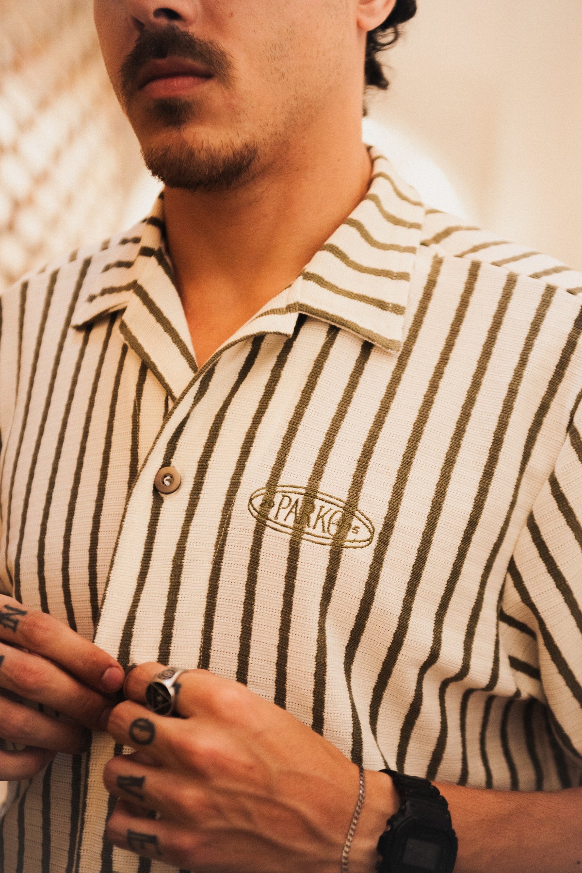 Camisa Boliche Listrada