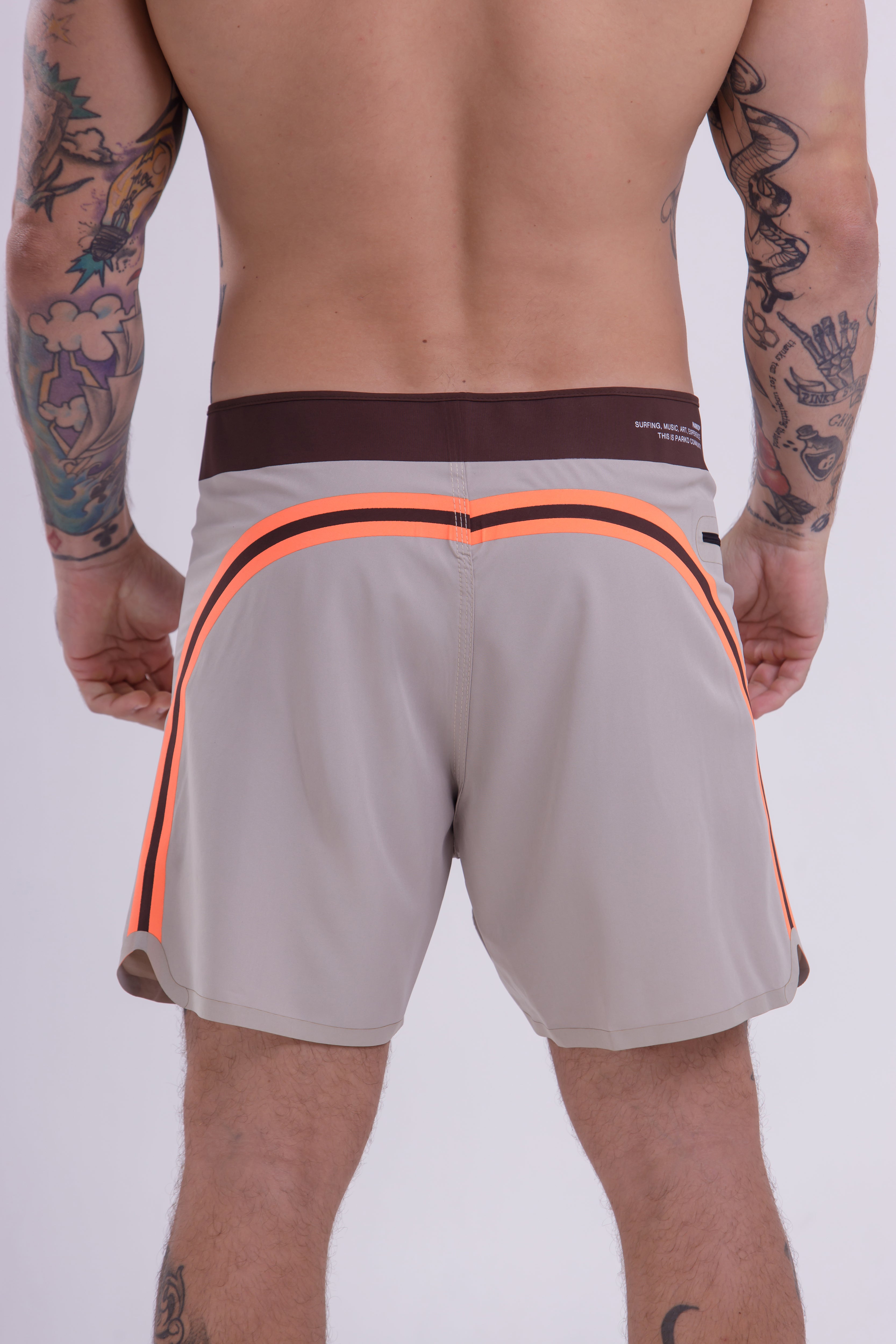 Boardshort Flow Rainbow Latte