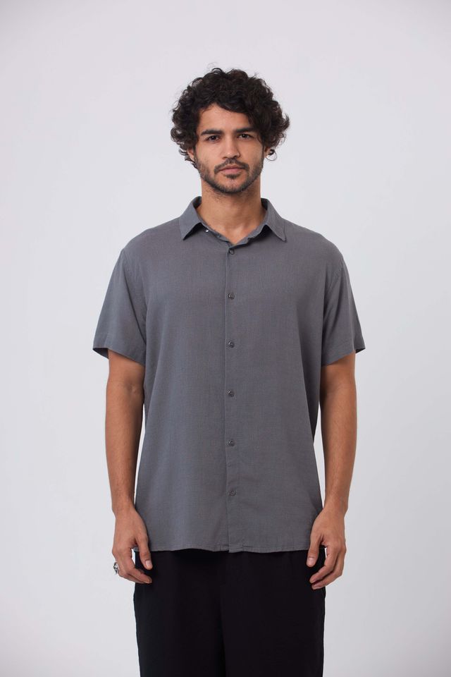 Camisa Dandi Cinza Intenso