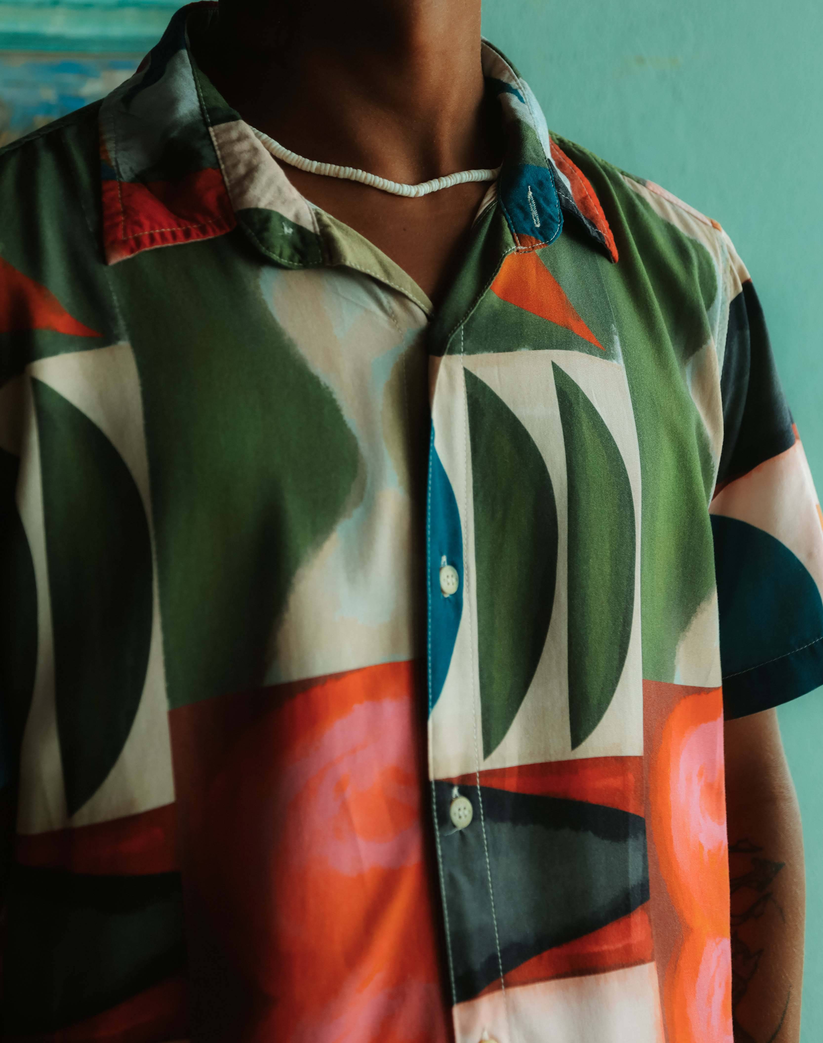 Camisa Vintage Ladrilho