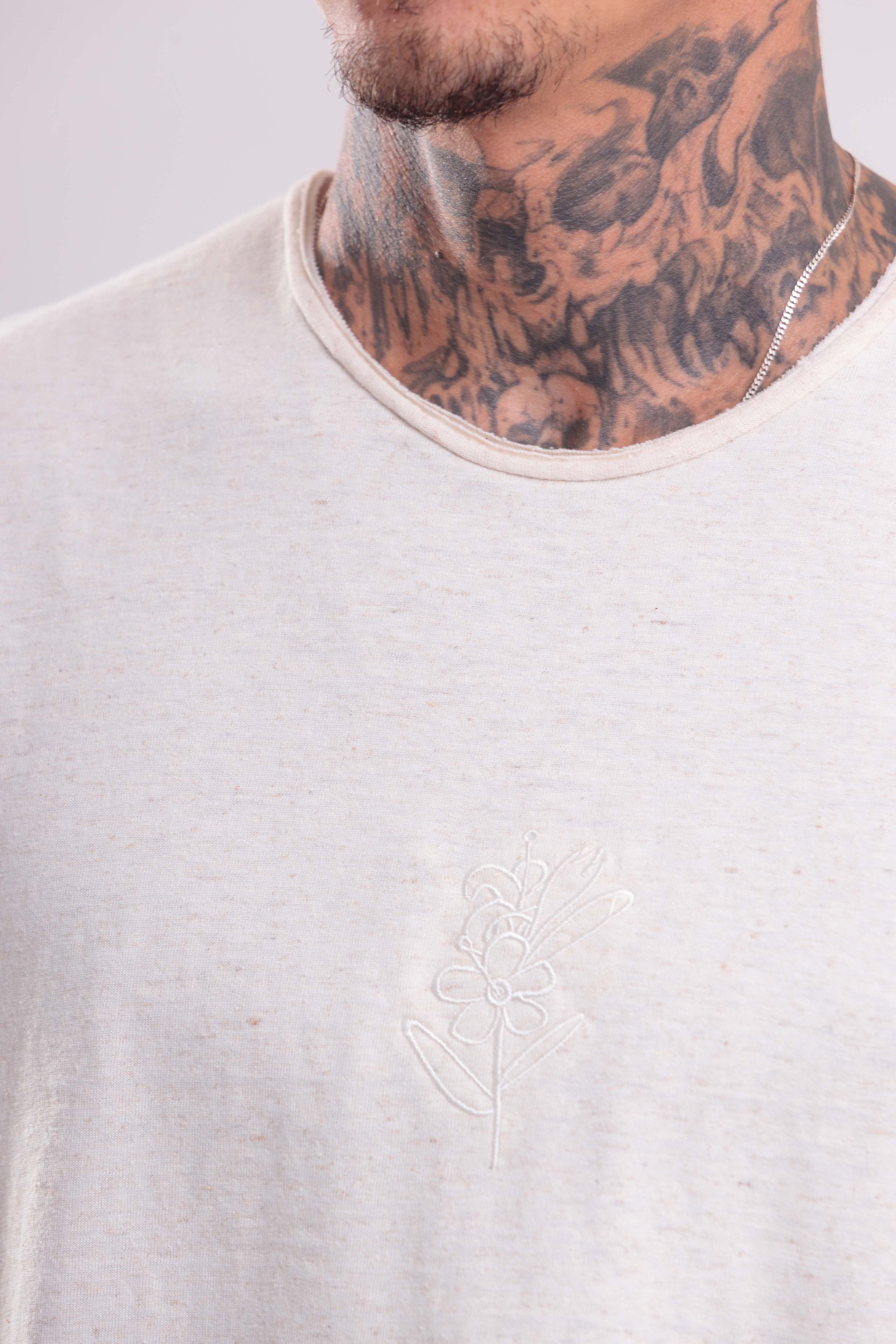 Regata Overboxy Flor de Caju