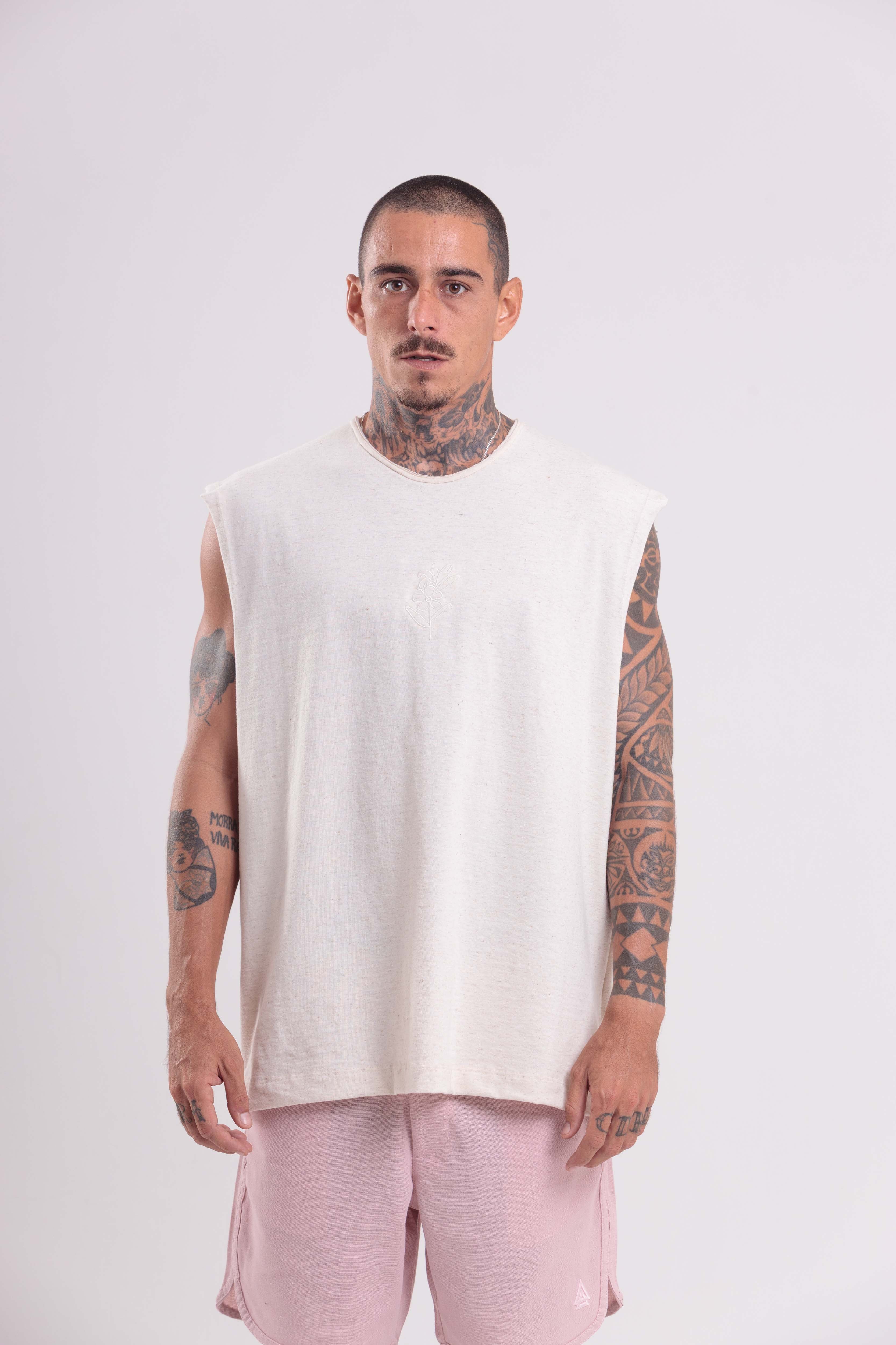 Regata Overboxy Flor de Caju