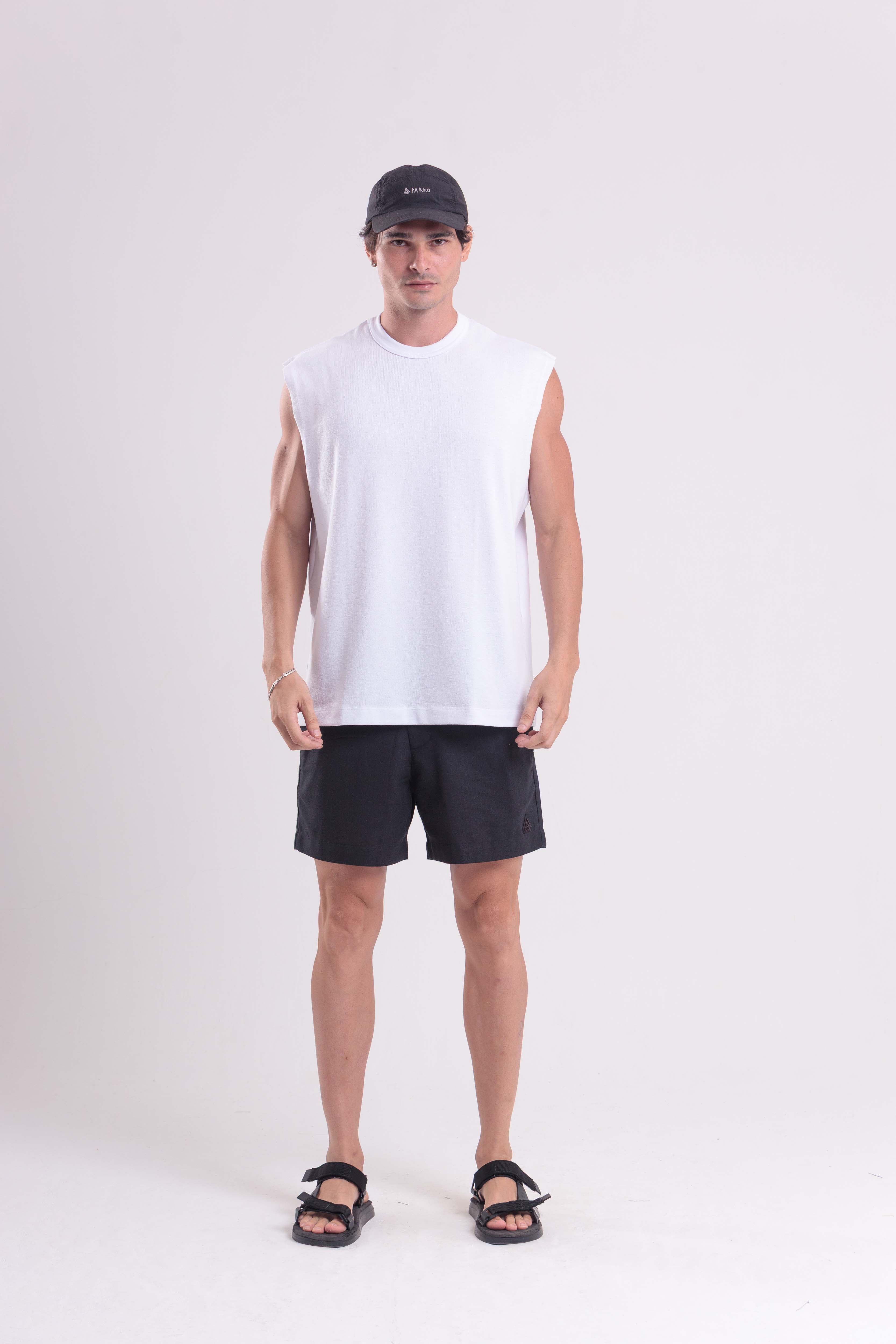 Regata Overboxy Trico Branca