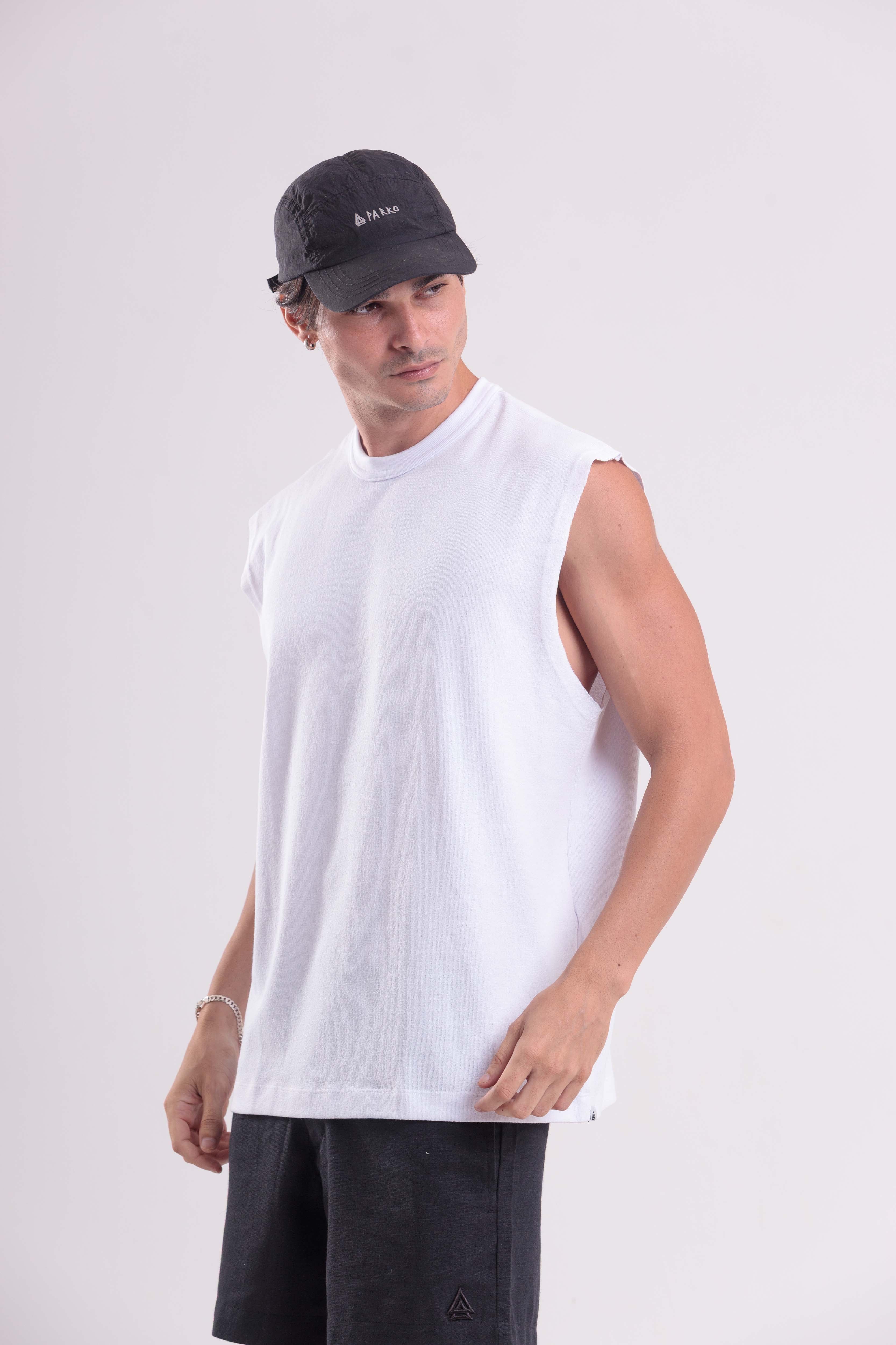 Regata Overboxy Trico Branca