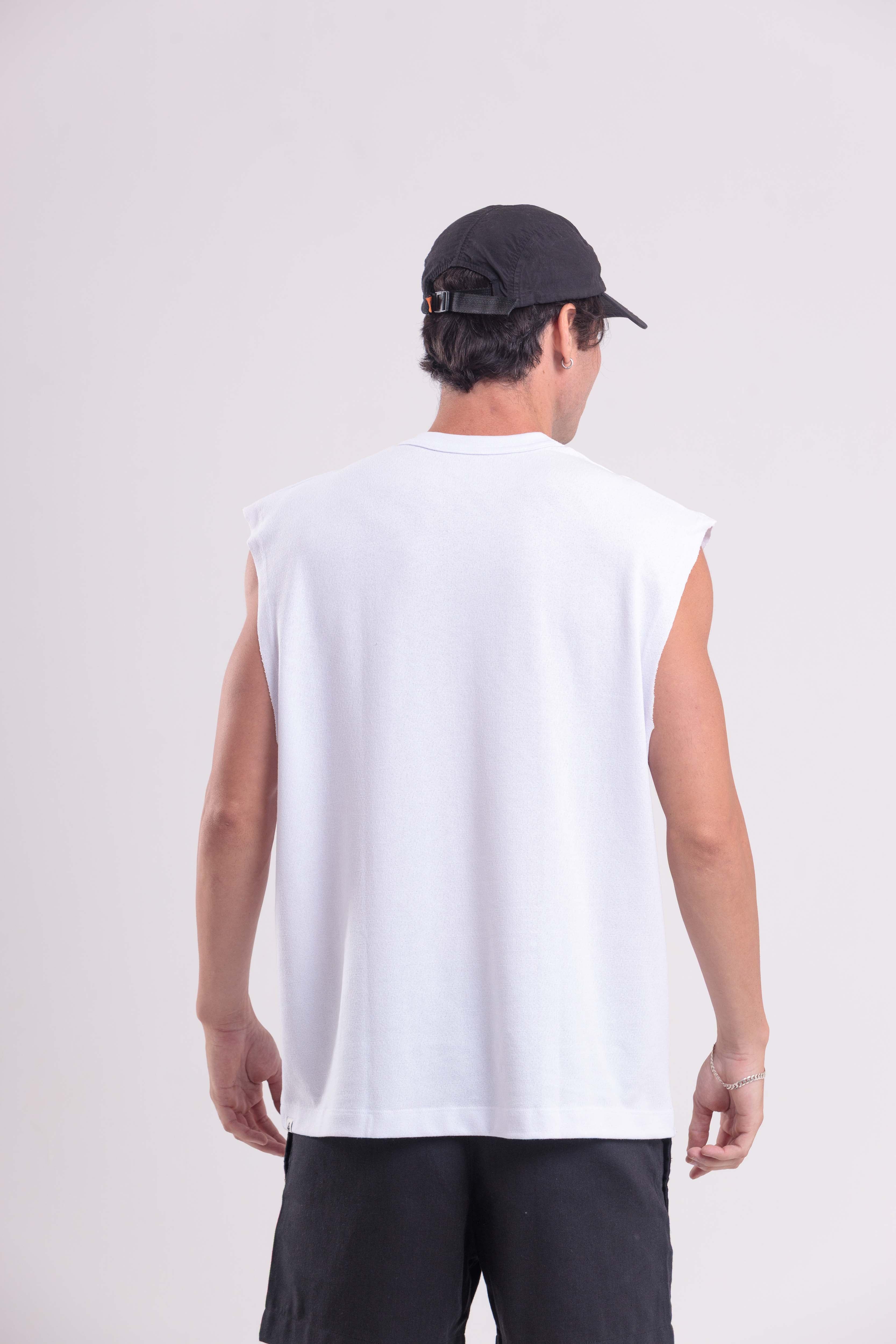 Regata Overboxy Trico Branca