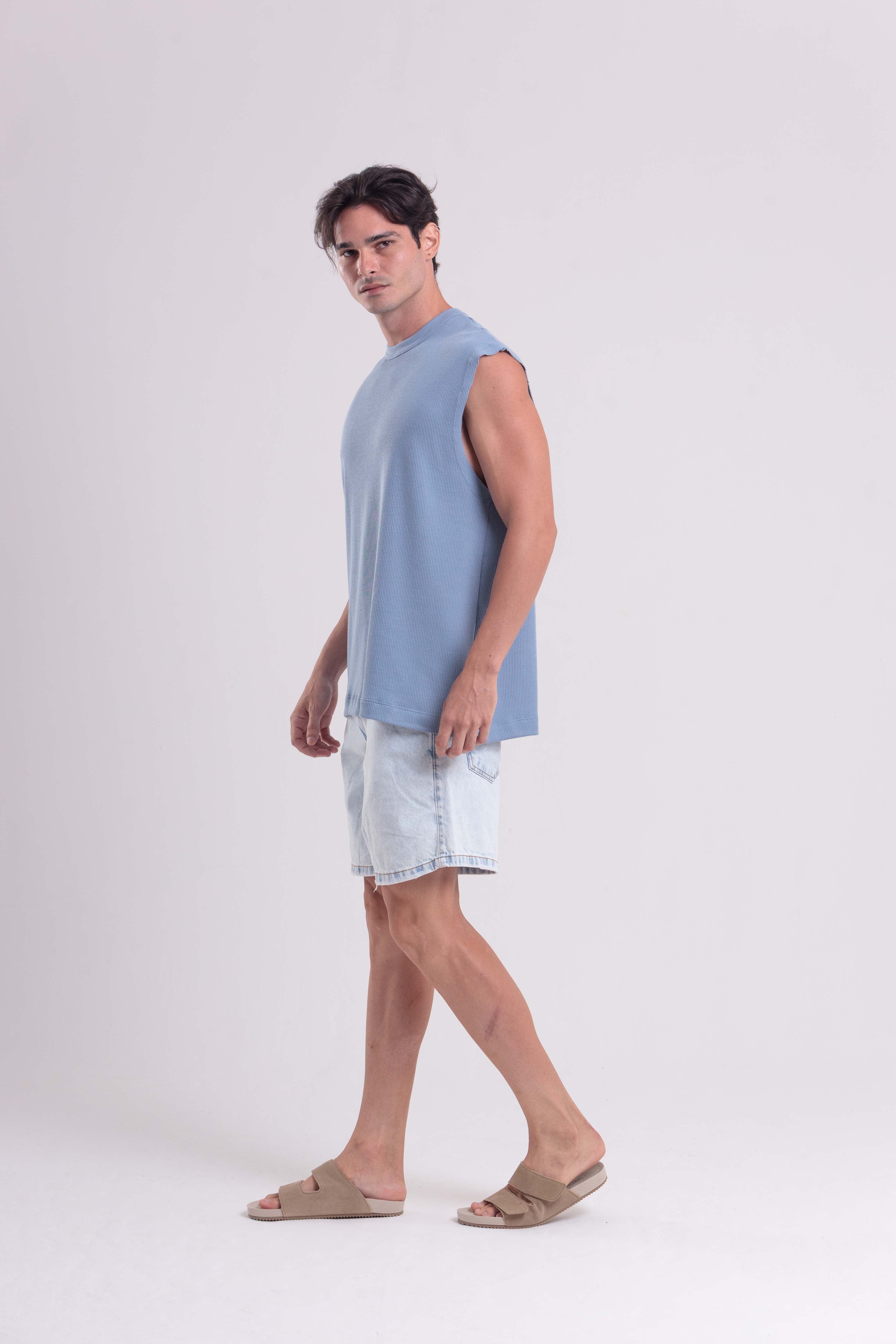 Regata Overboxy Champy Azul