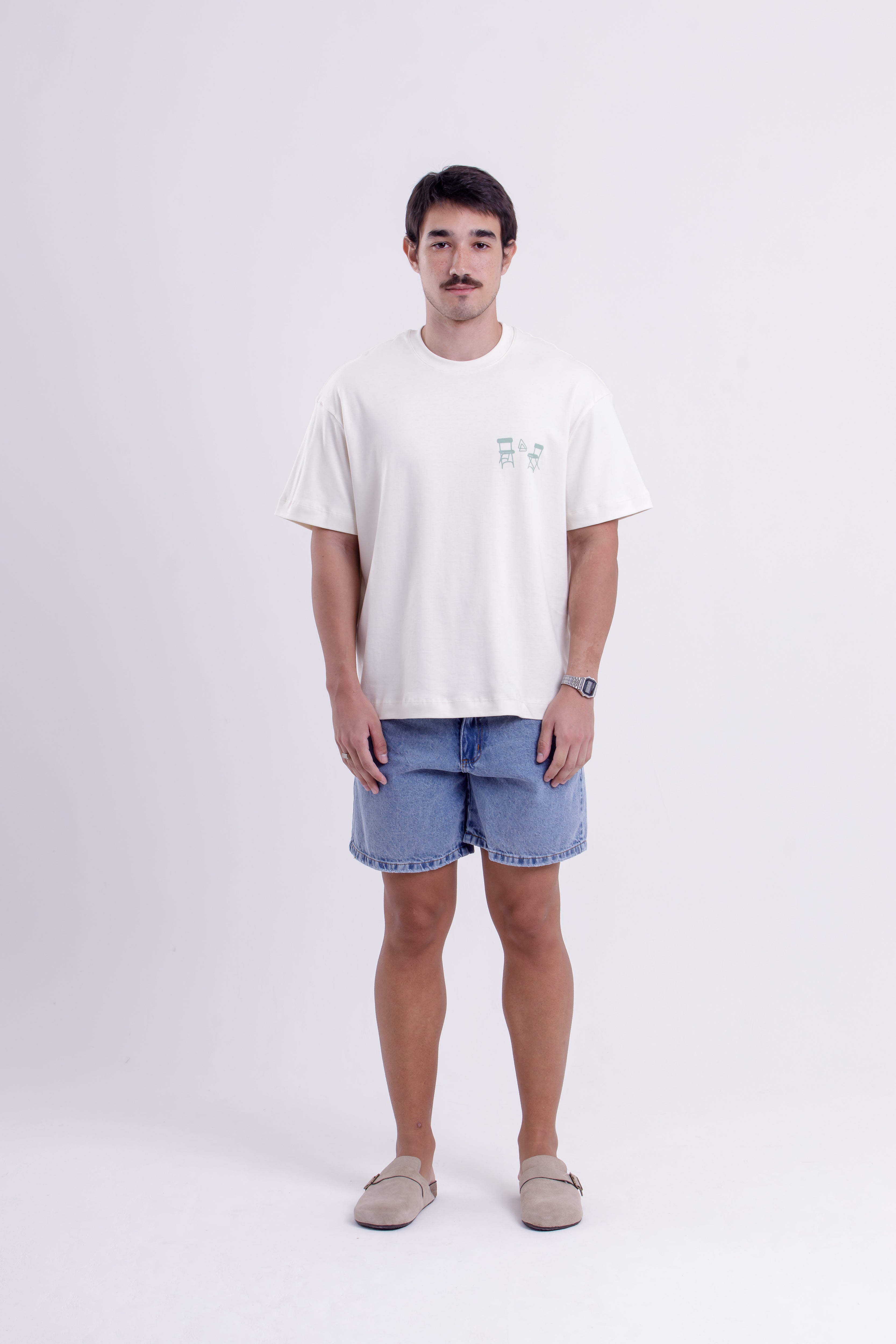 T-shirt Over Boxy Calçada