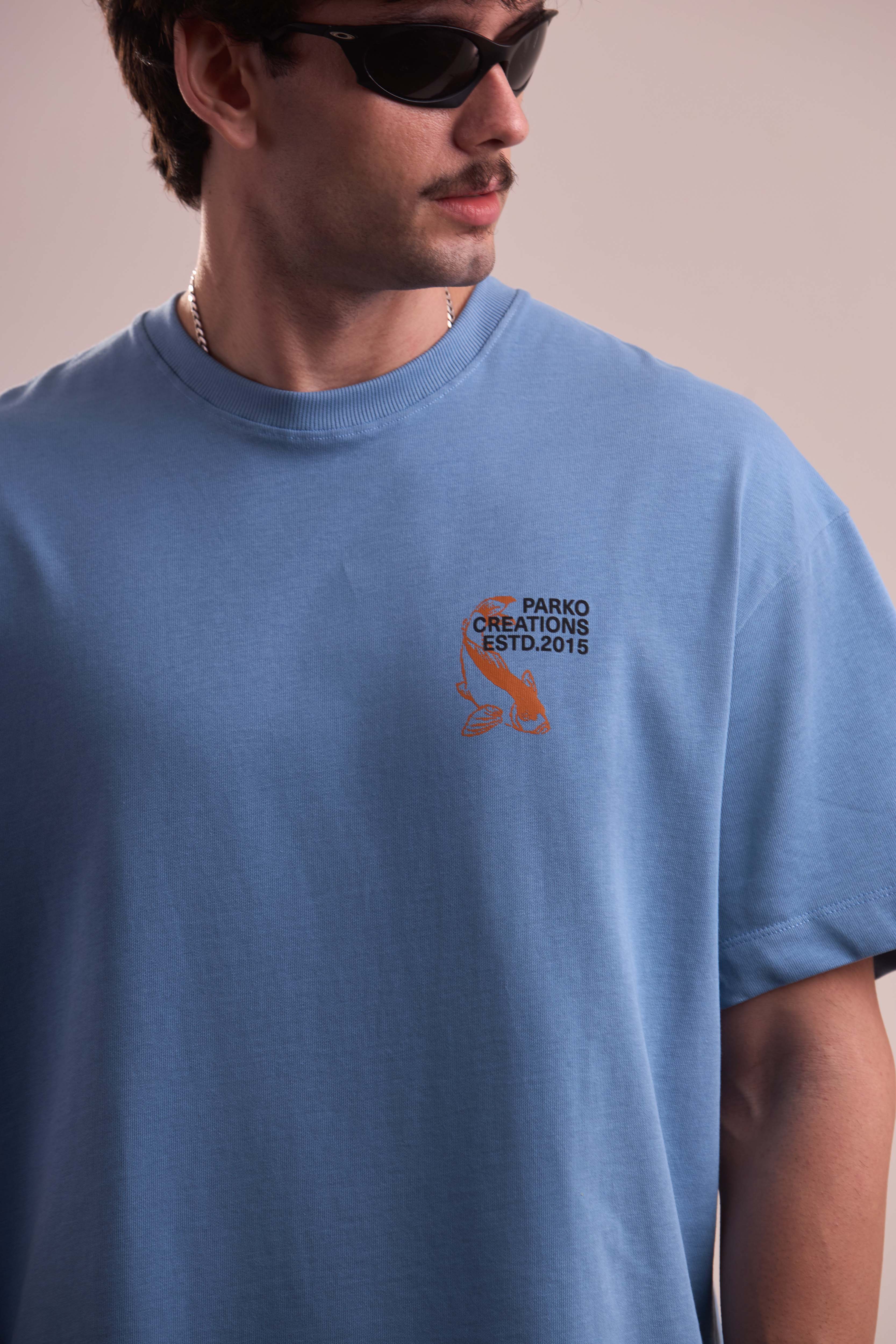 Camiseta Over Boxy Carpa Dragão