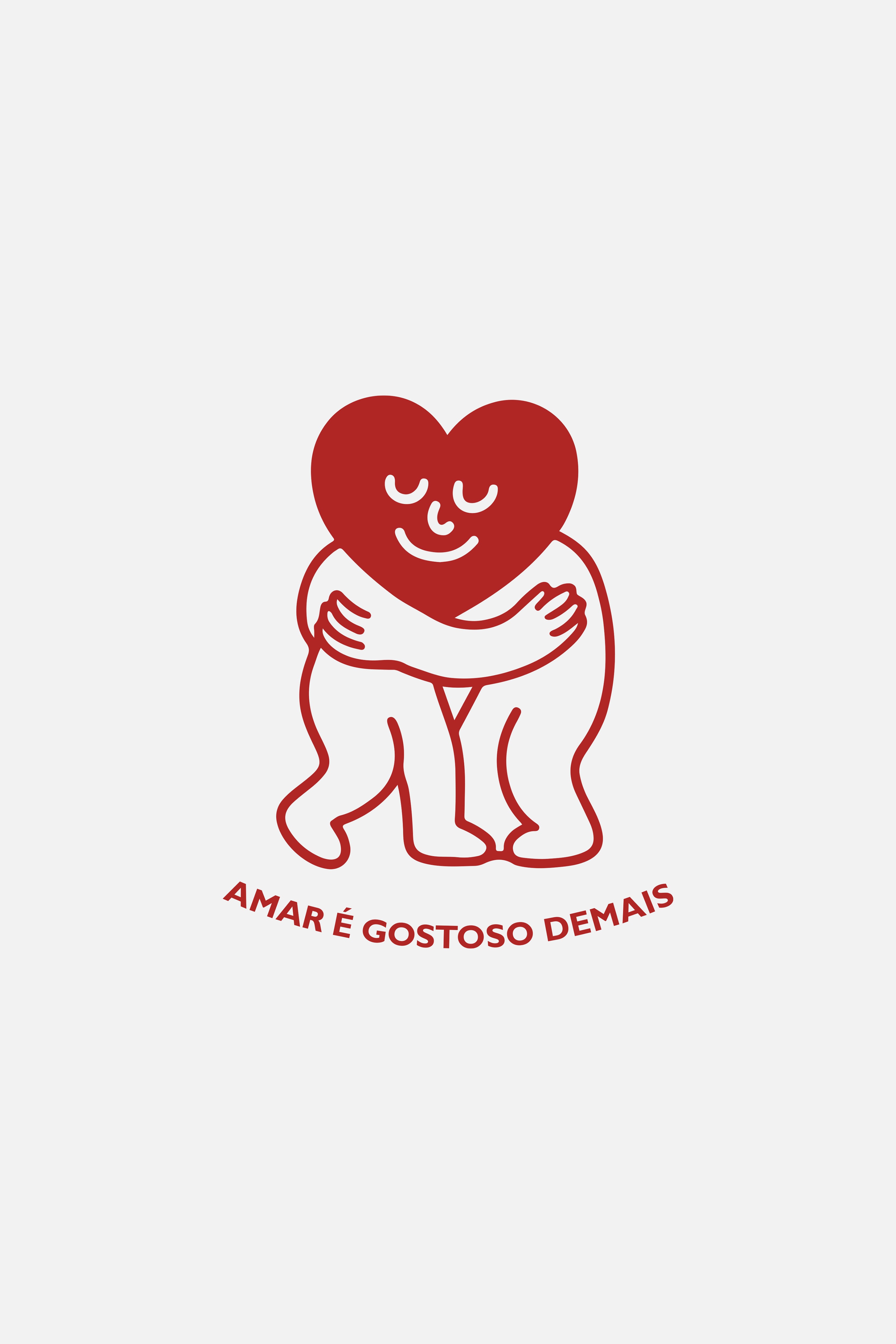 POSTER AMAR É GOSTOSO DEMAIS