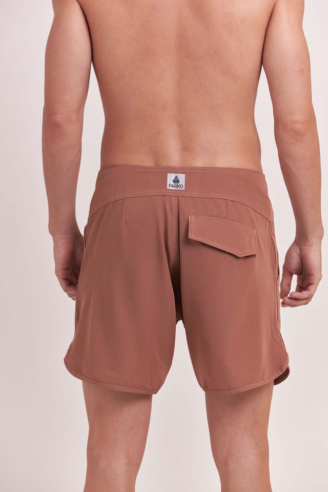 Boardshort Surf Retrô Brown
