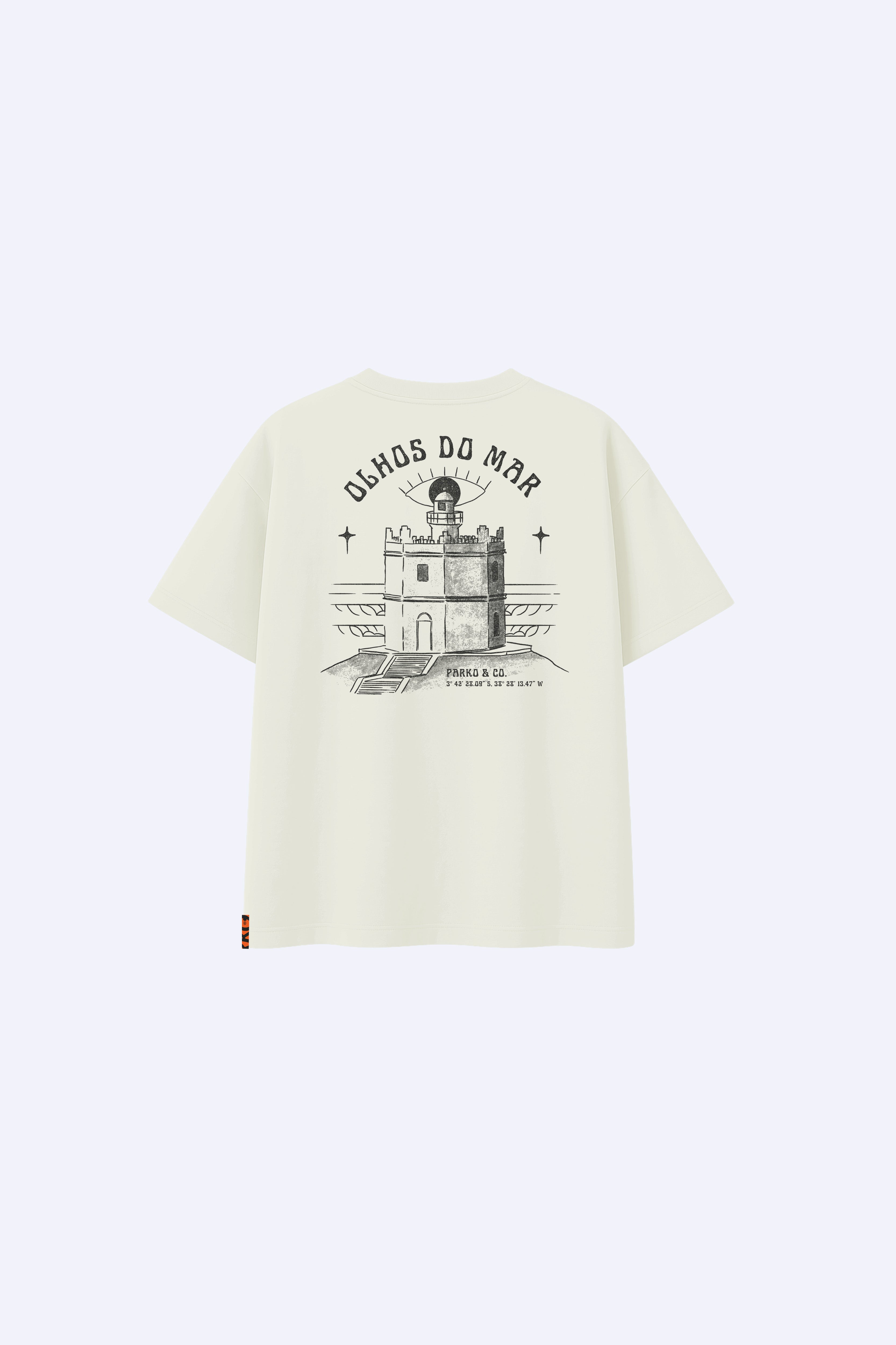 Camiseta Over Boxy Olhos Do Mar