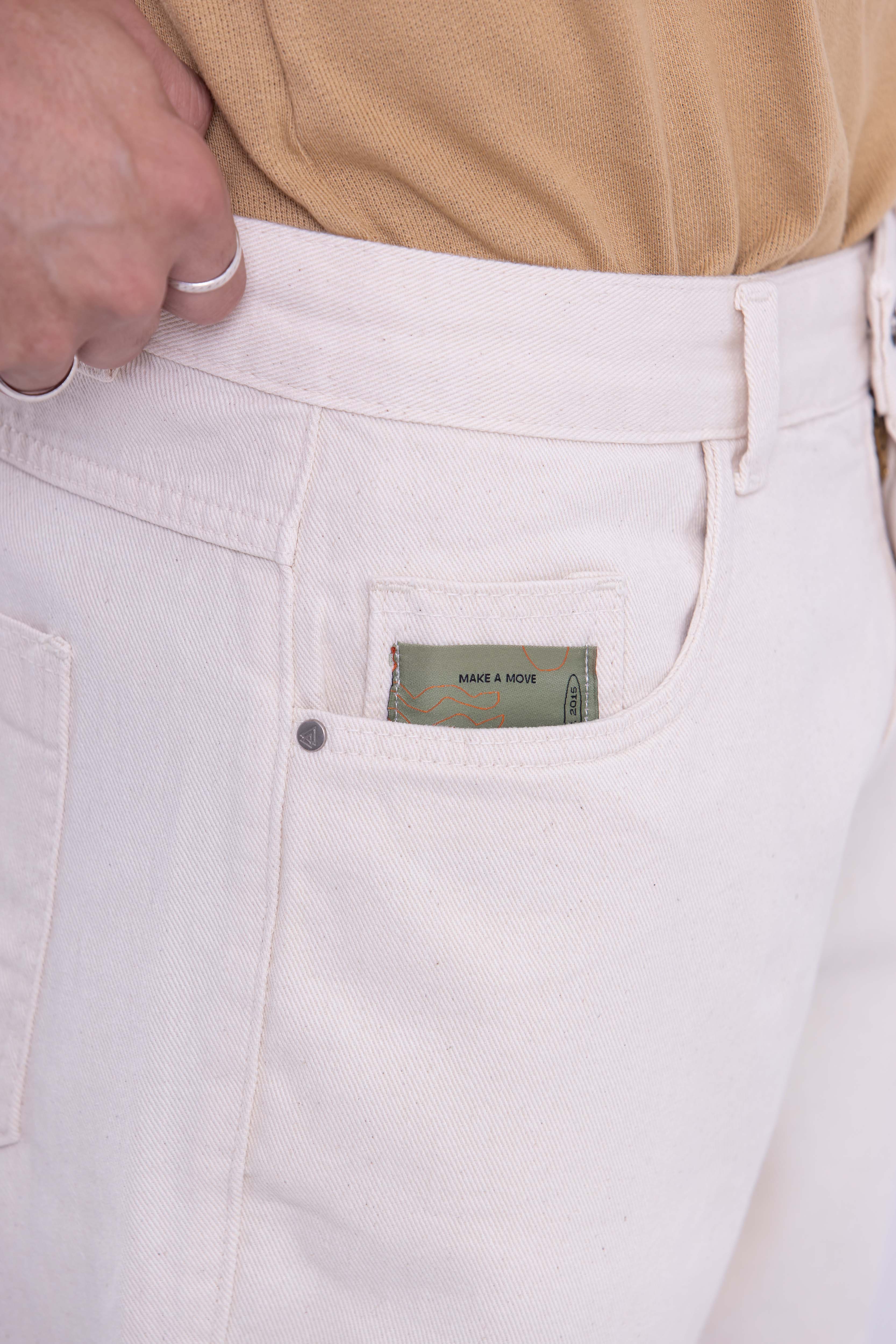 Bermuda Jeans Natural