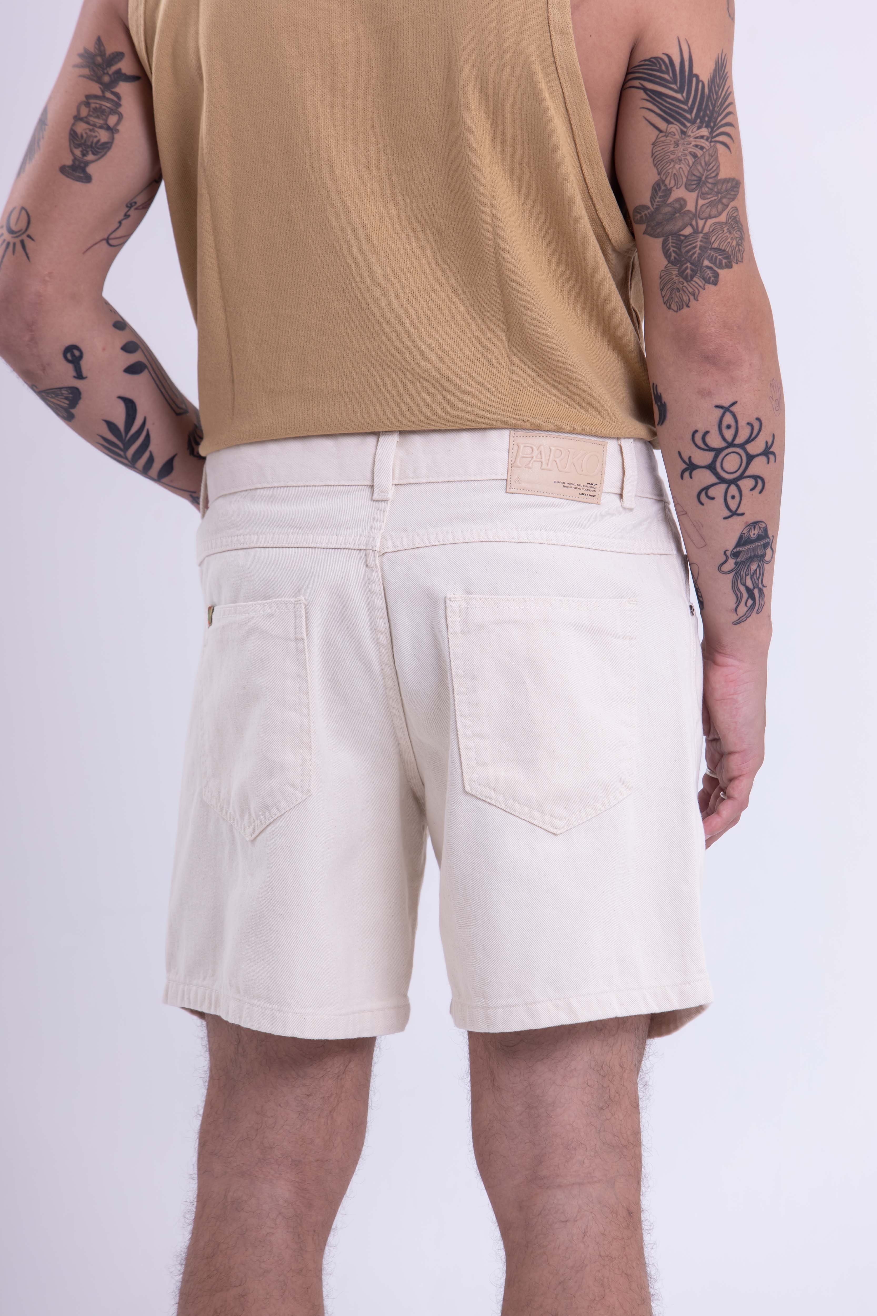 Bermuda Jeans Natural