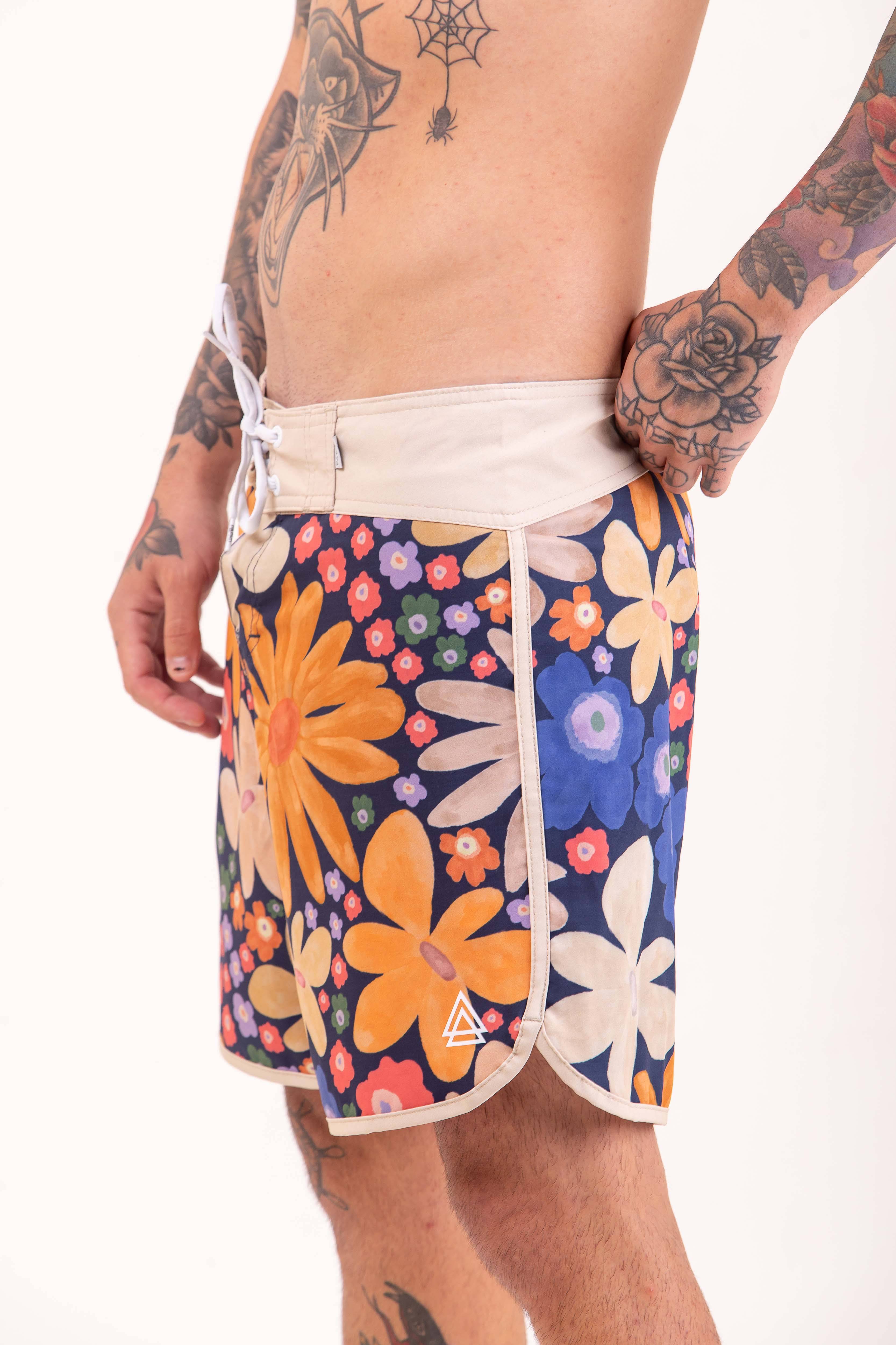 Boardshort California Bloom Daisy
