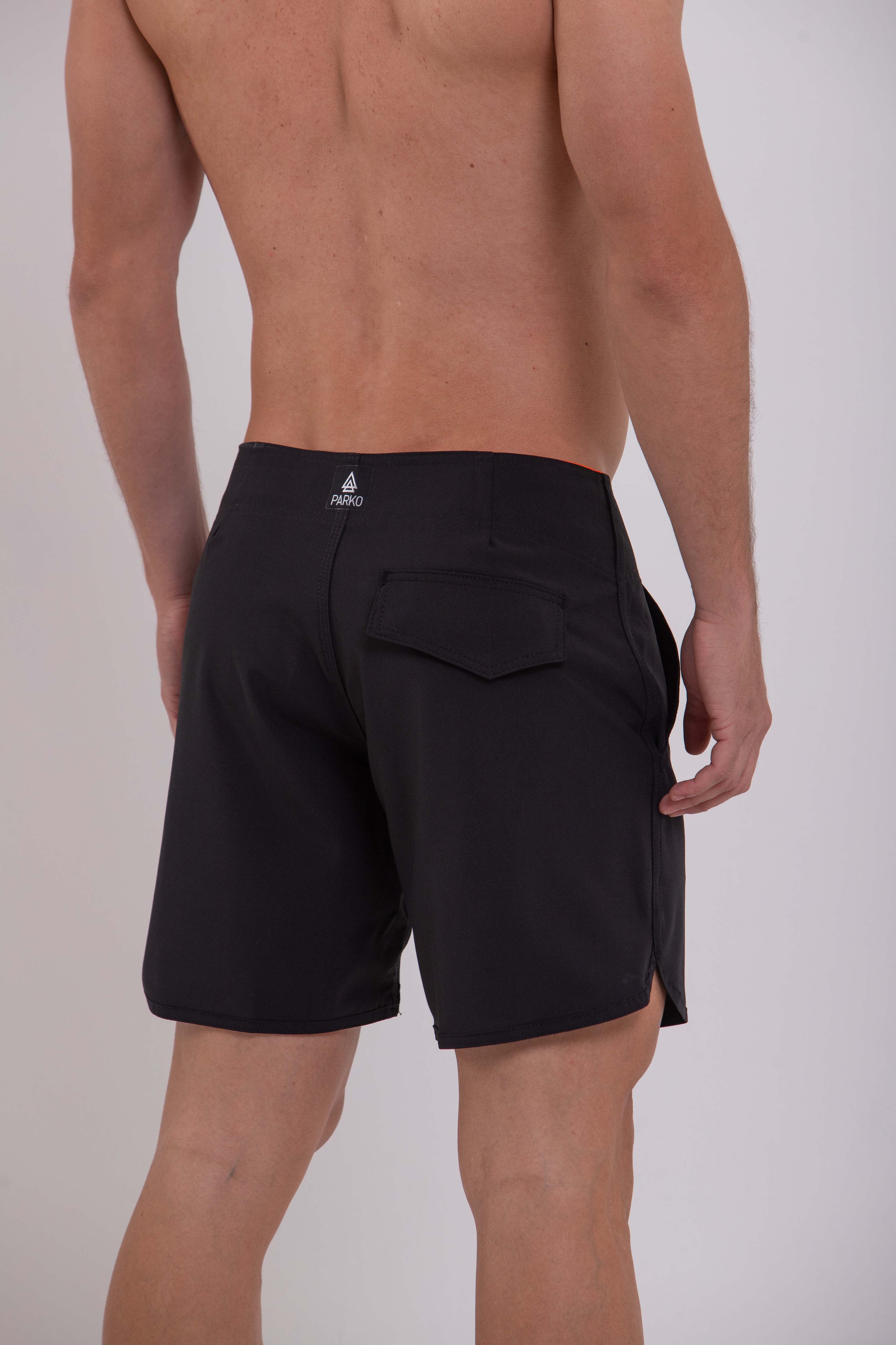 Boardshort Surf Retrô Full Black