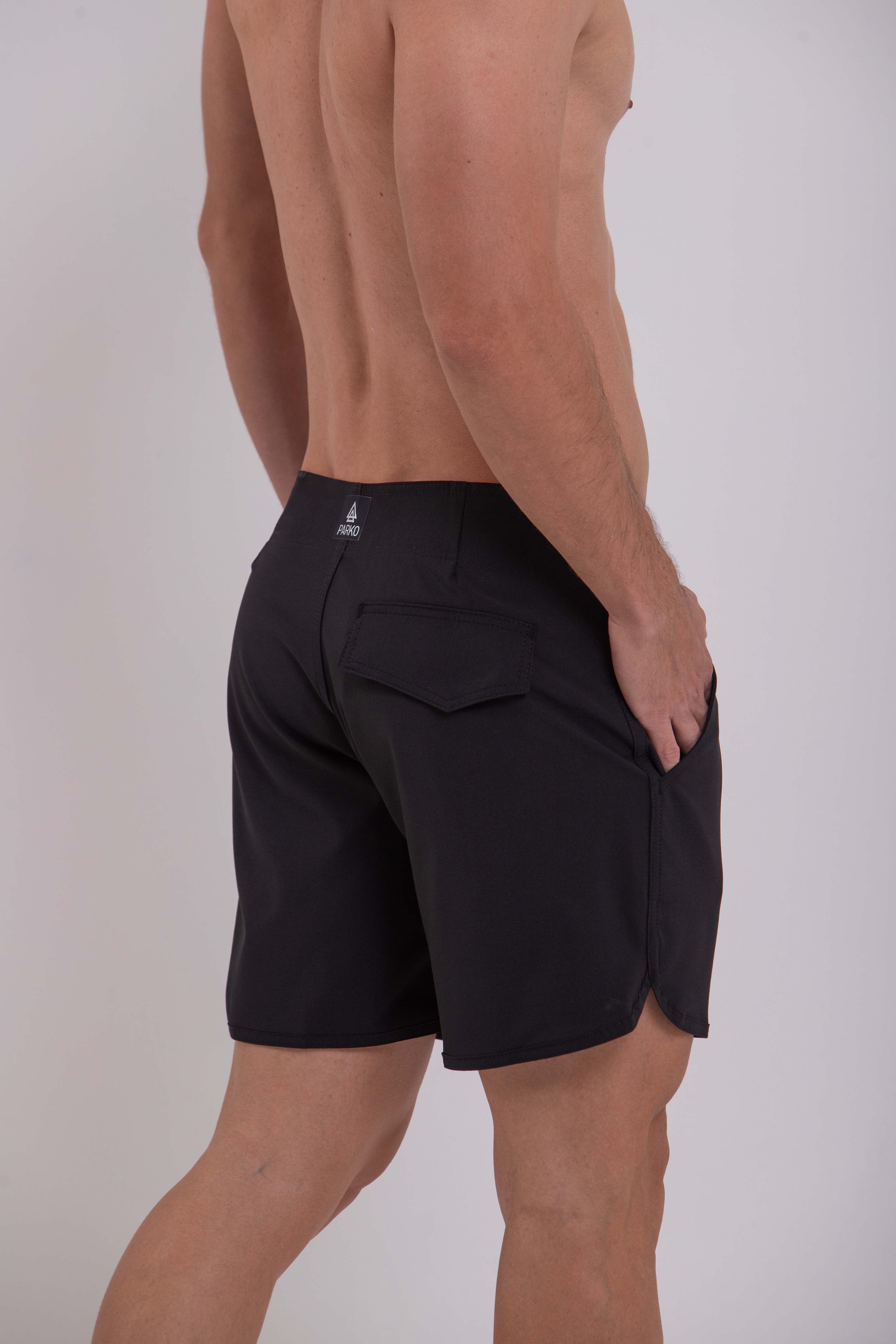 Boardshort Surf Retrô Full Black