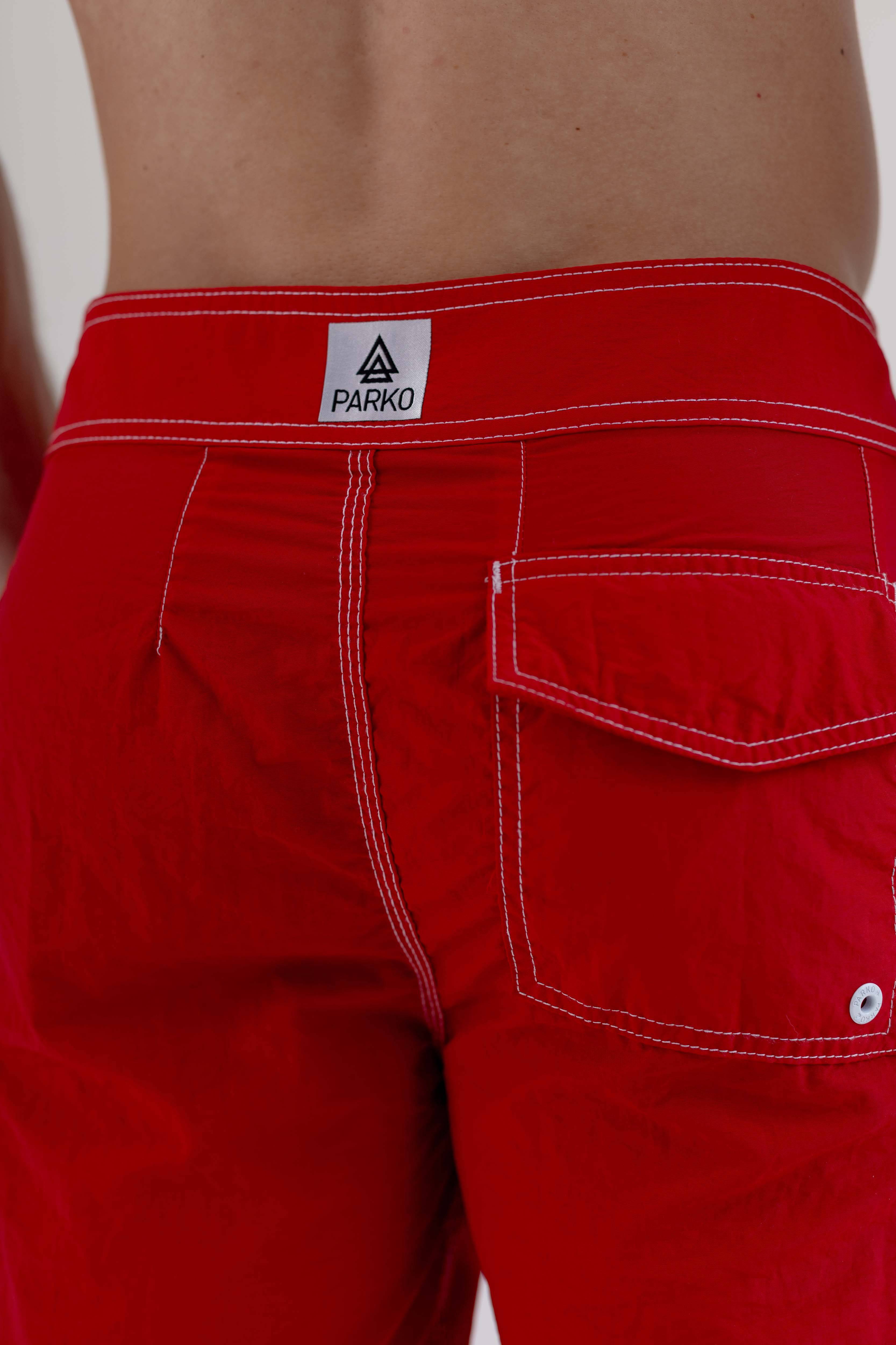 Boardshort Wknd Red