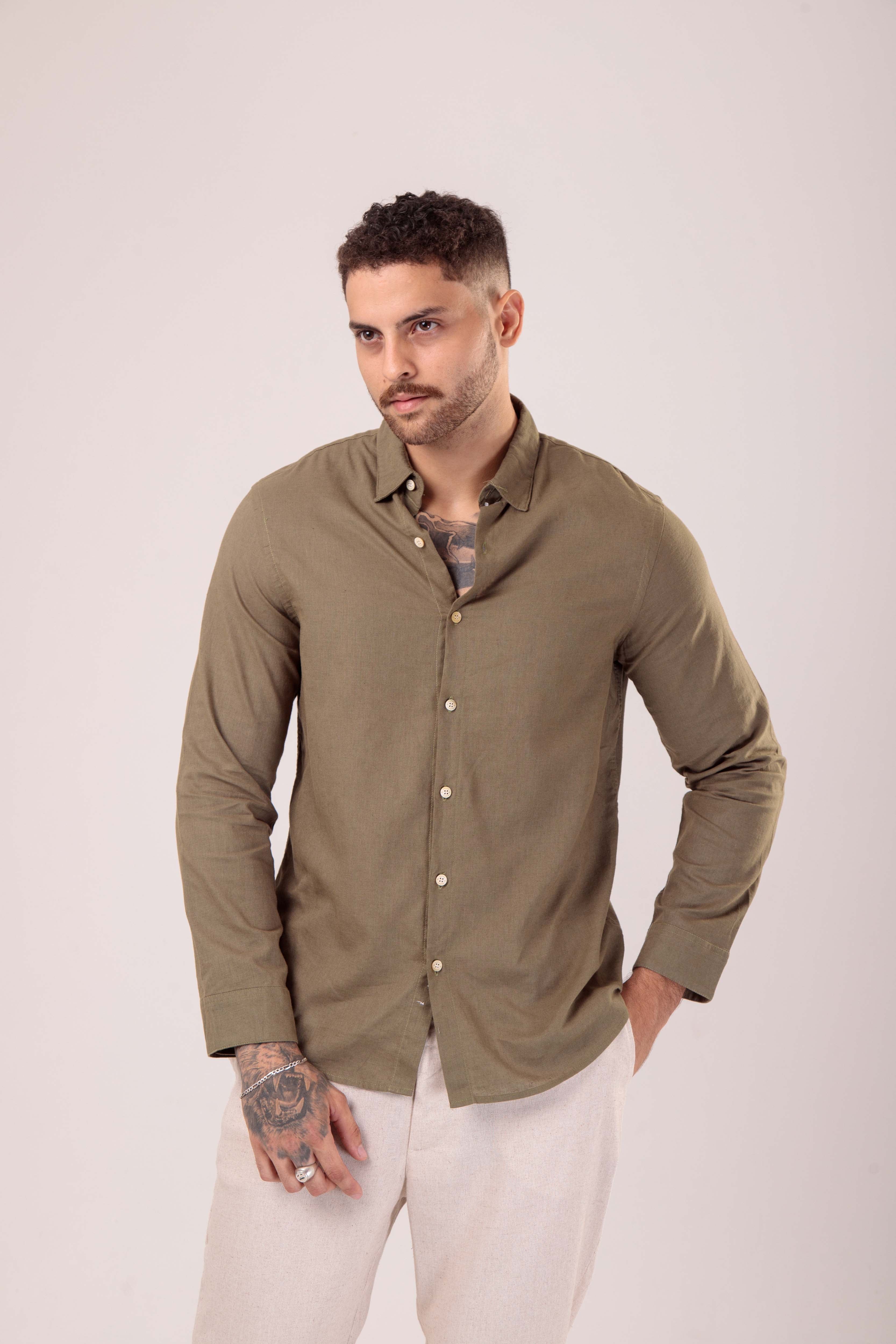 Camisa Manga Longa Essential