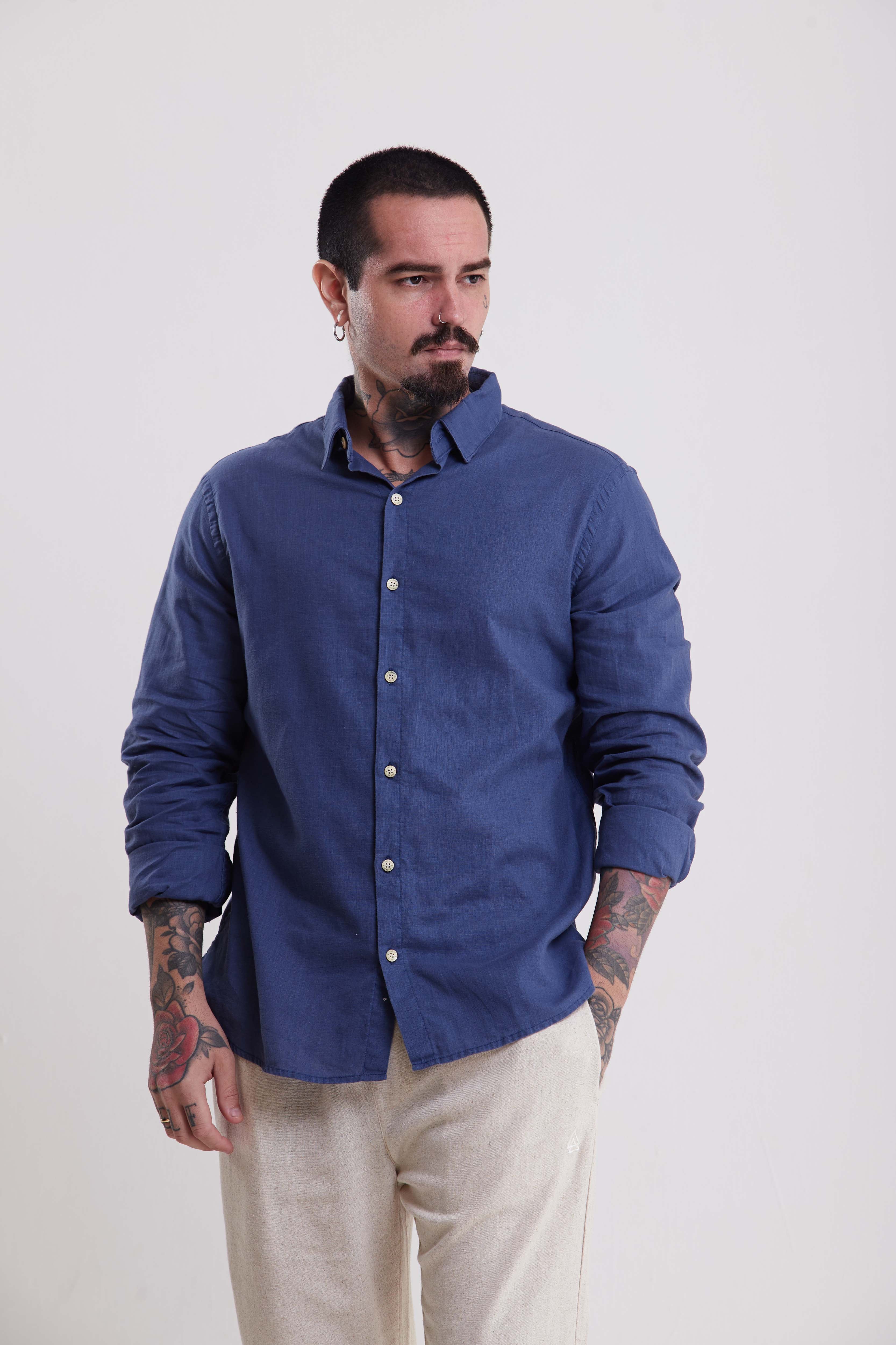 Camisa Manga Longa Essential