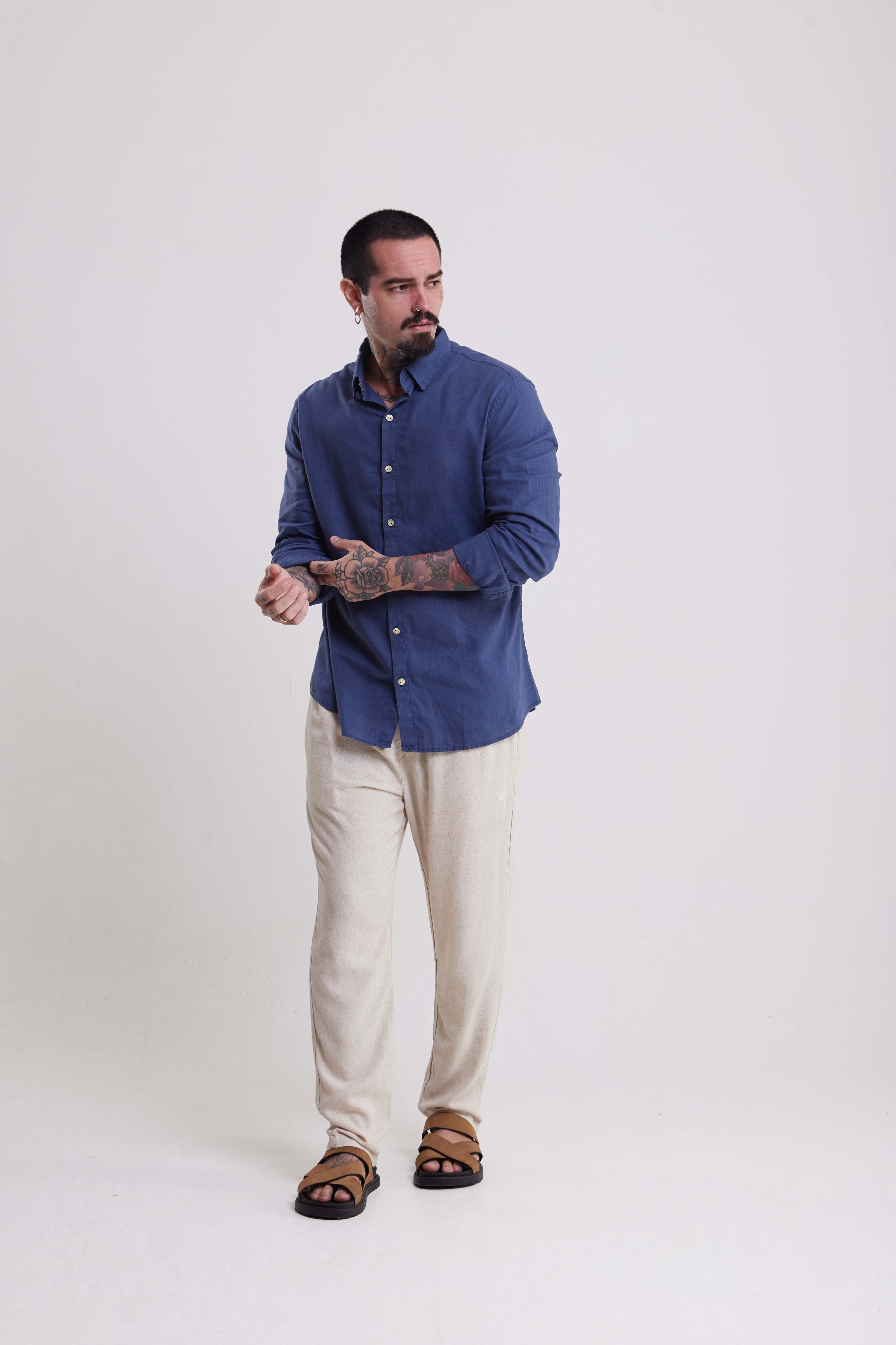 Camisa Manga Longa Essential