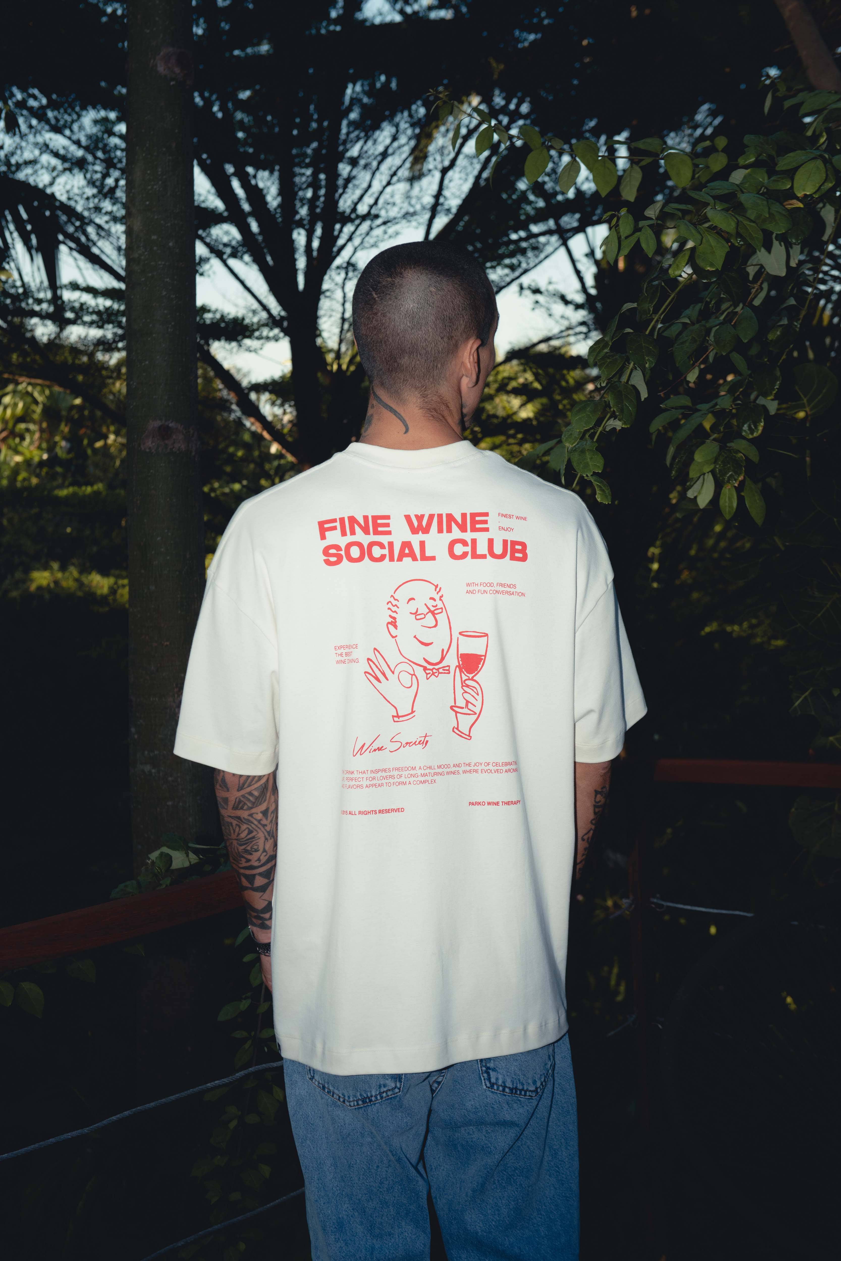 T-Shirt Over Boxy Wine Club