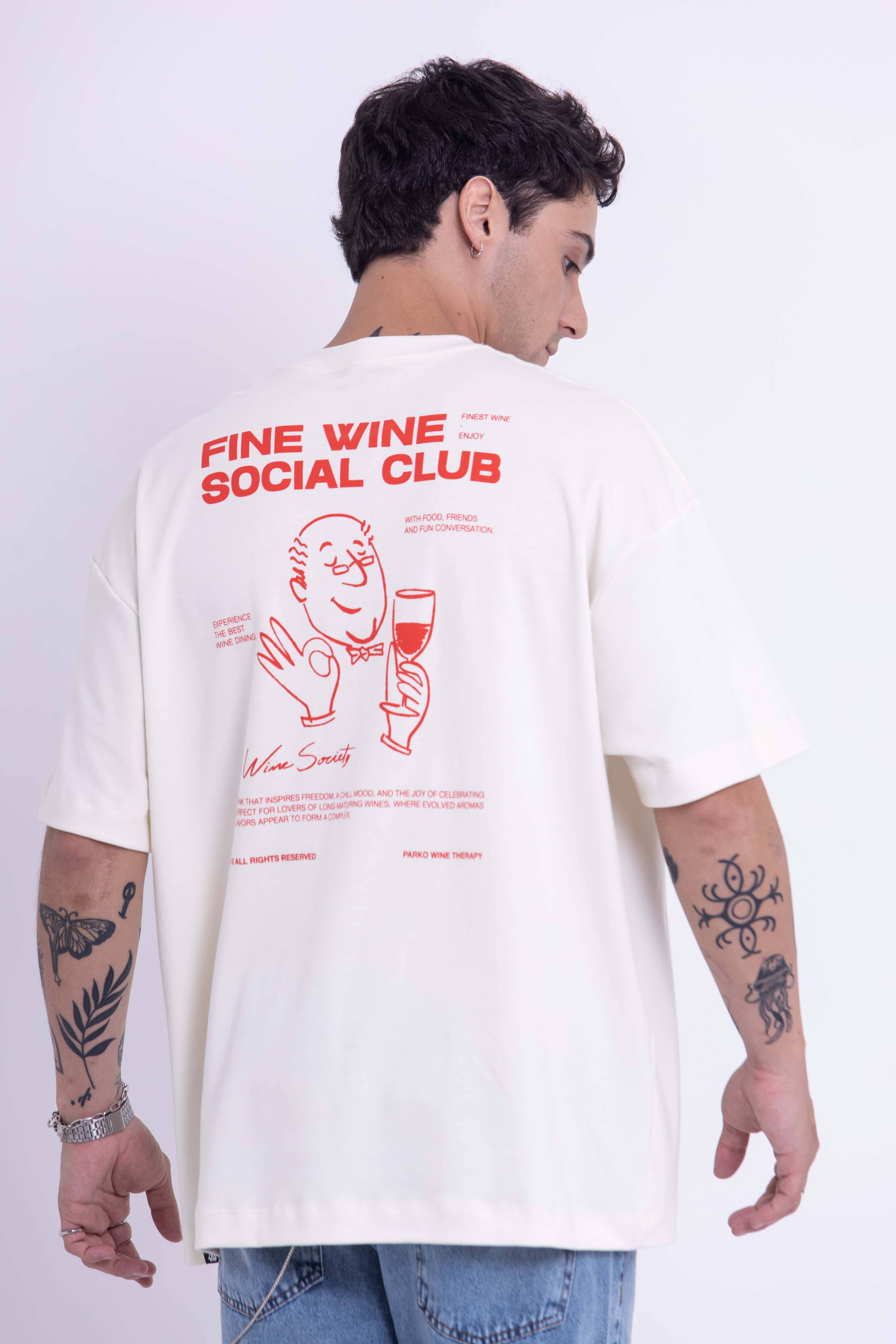 T-Shirt Over Boxy Wine Club