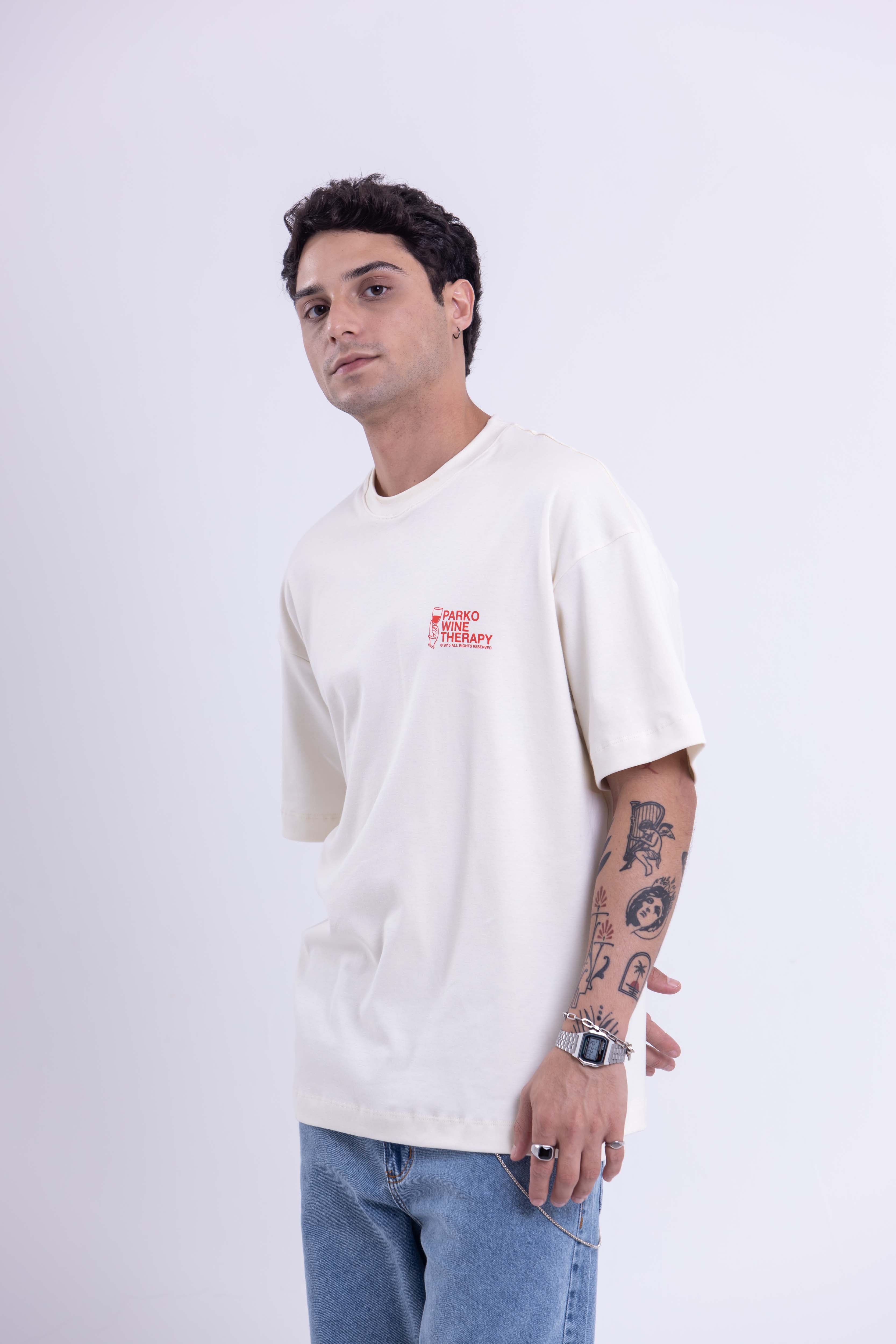 T-Shirt Over Boxy Wine Club