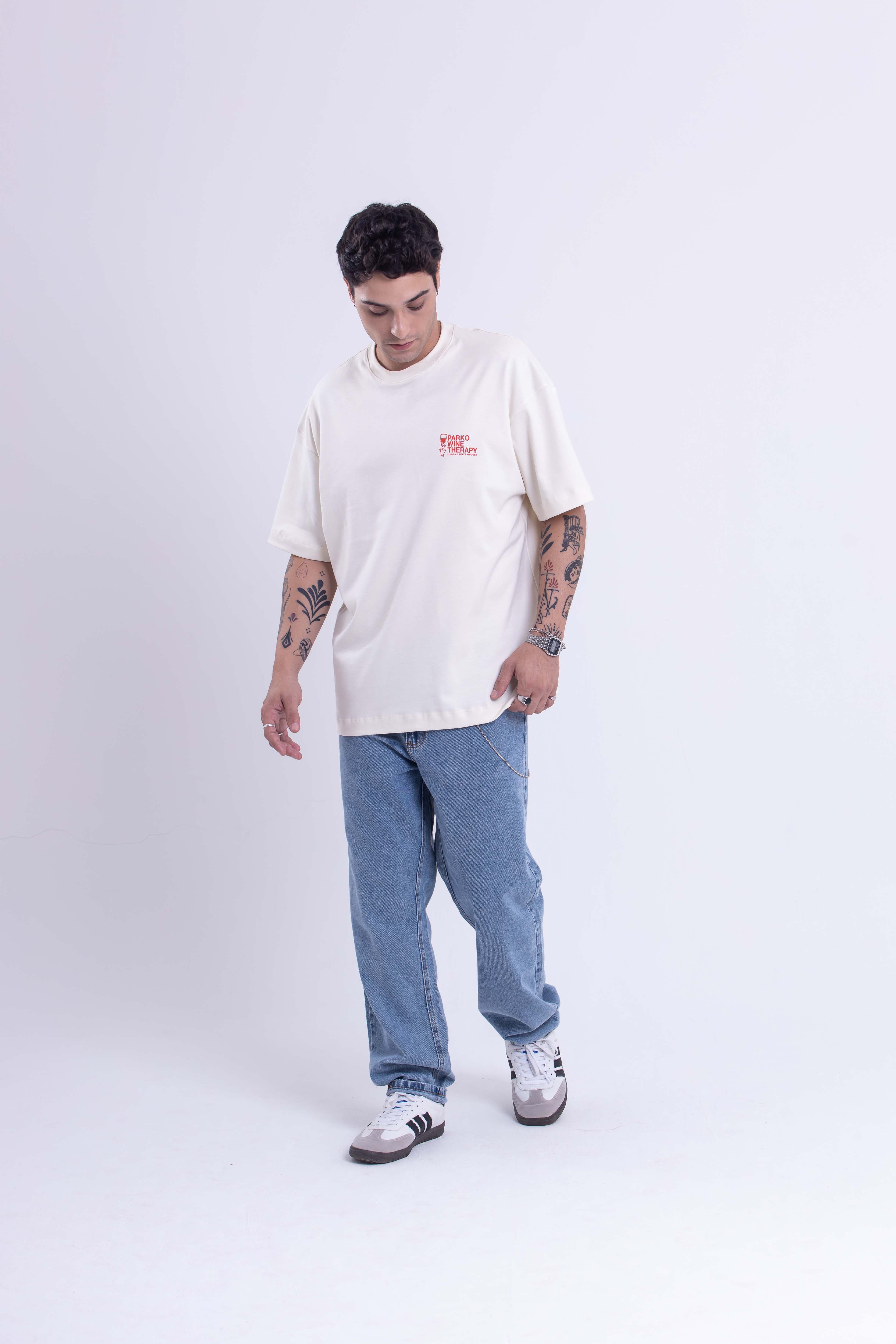 T-Shirt Over Boxy Wine Club