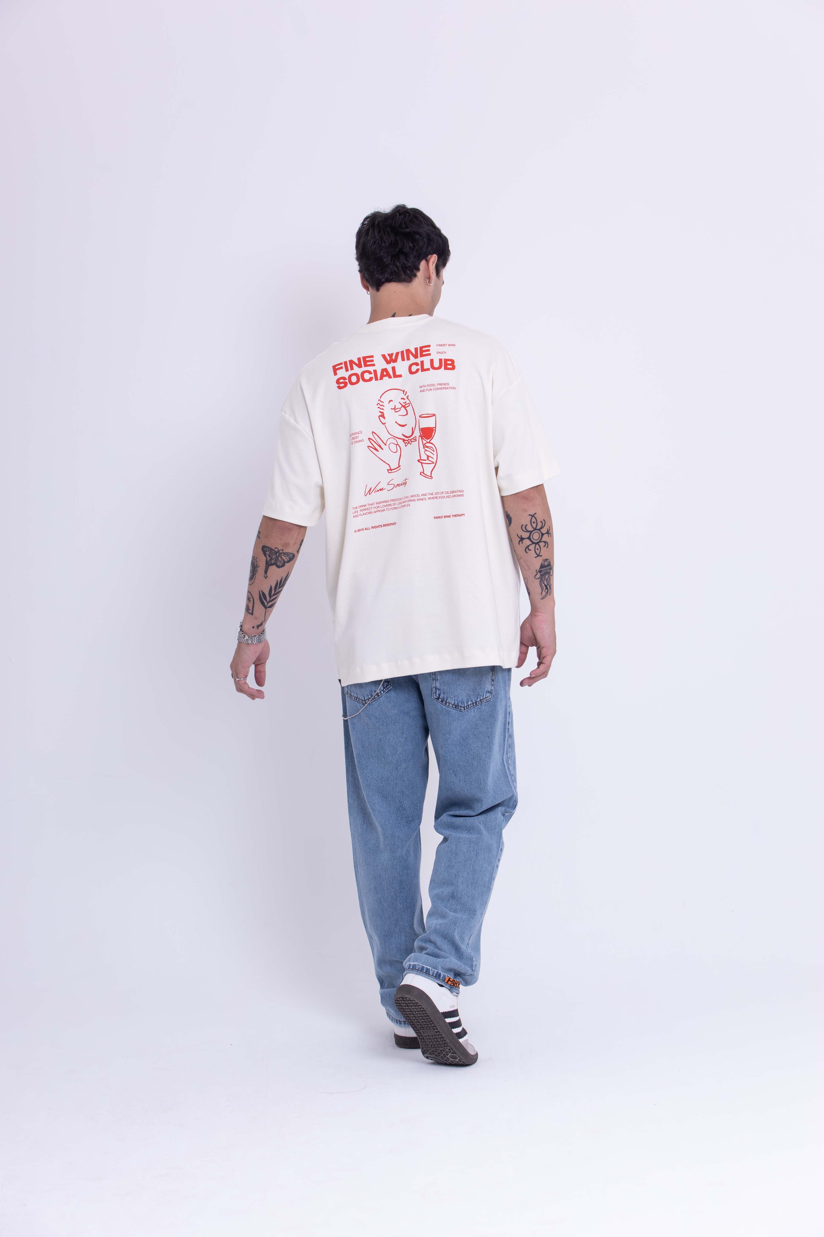 T-Shirt Over Boxy Wine Club