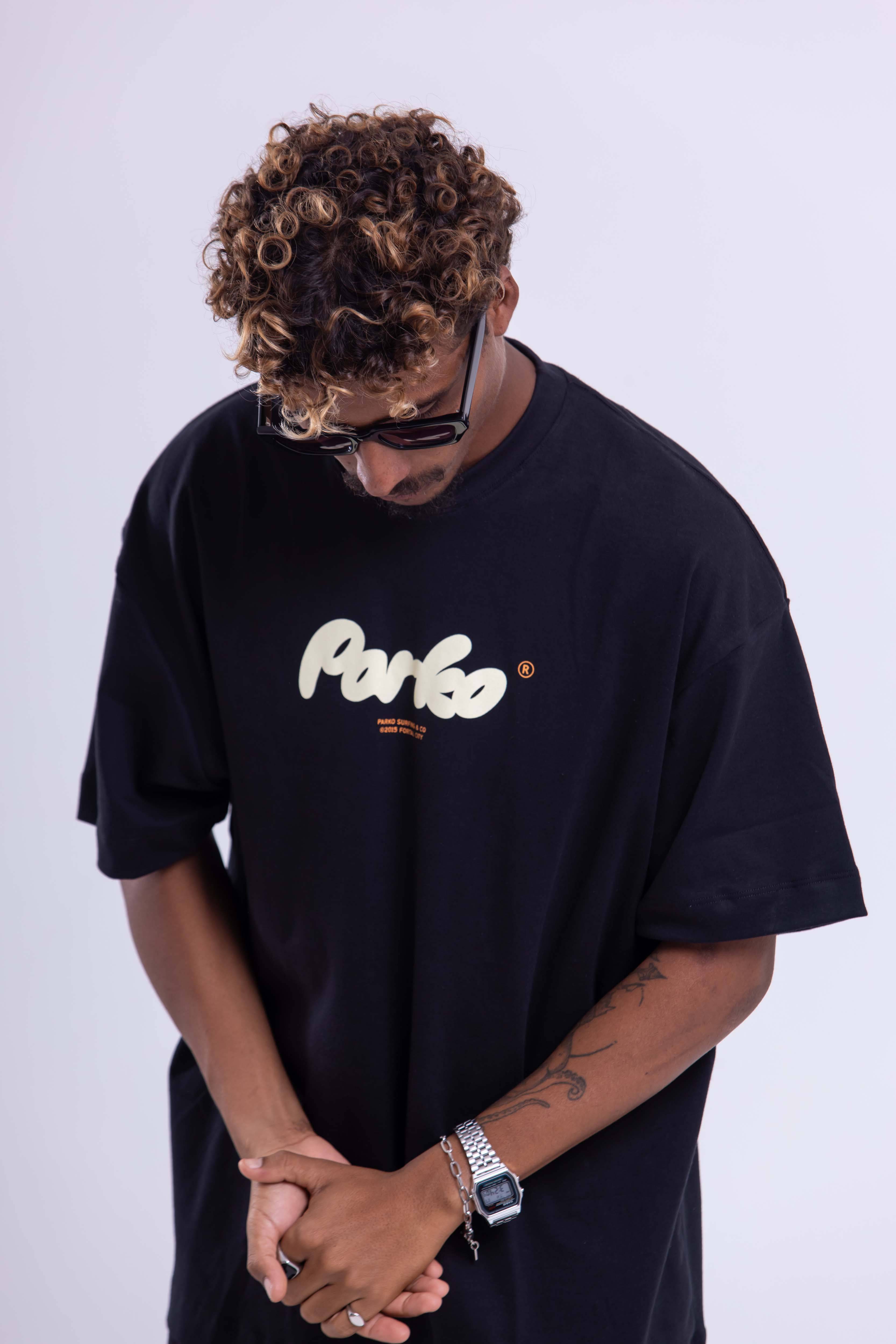 T-Shirt Over Boxy Parko Soft