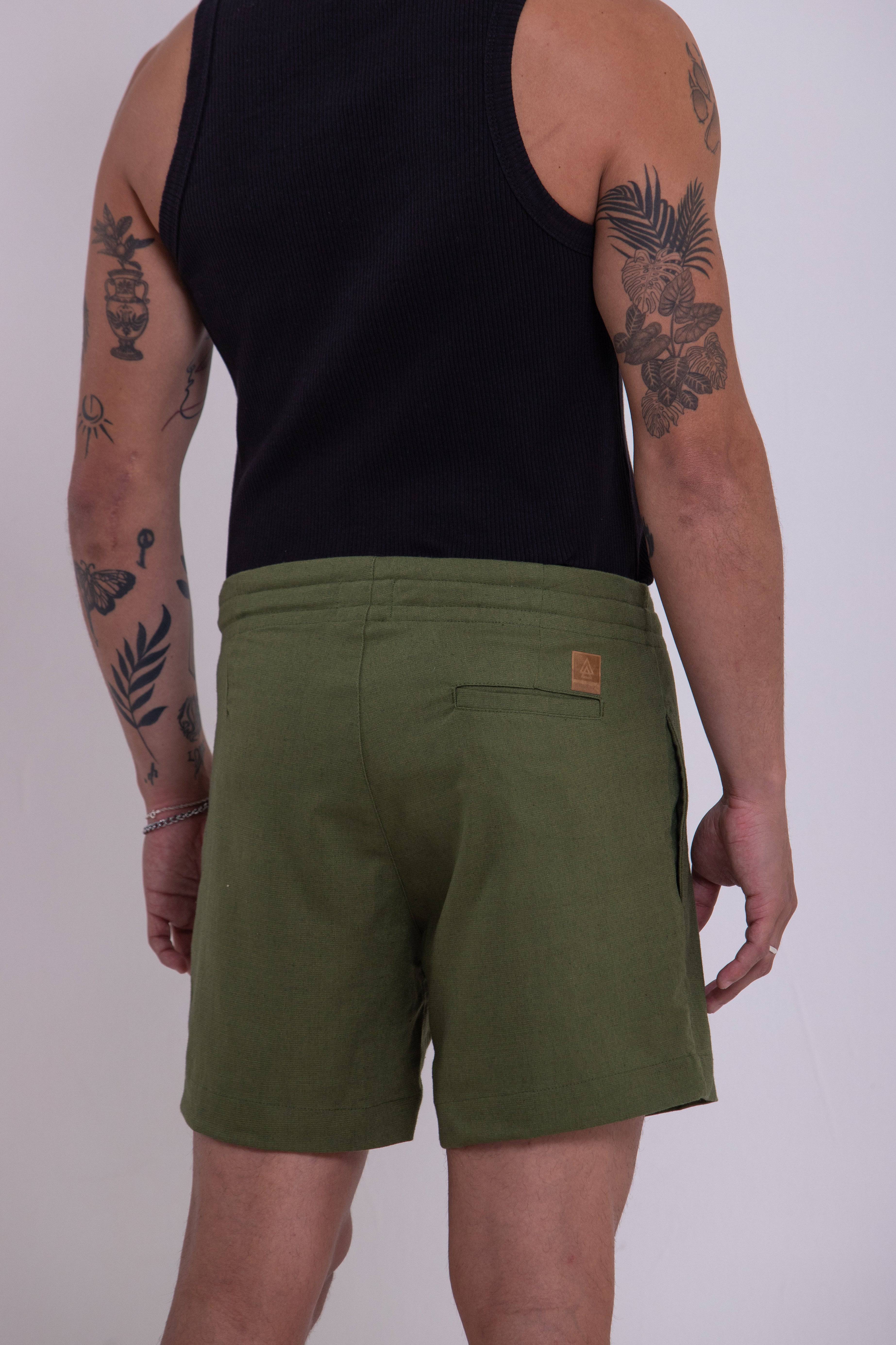 Bermuda de Linho Classica