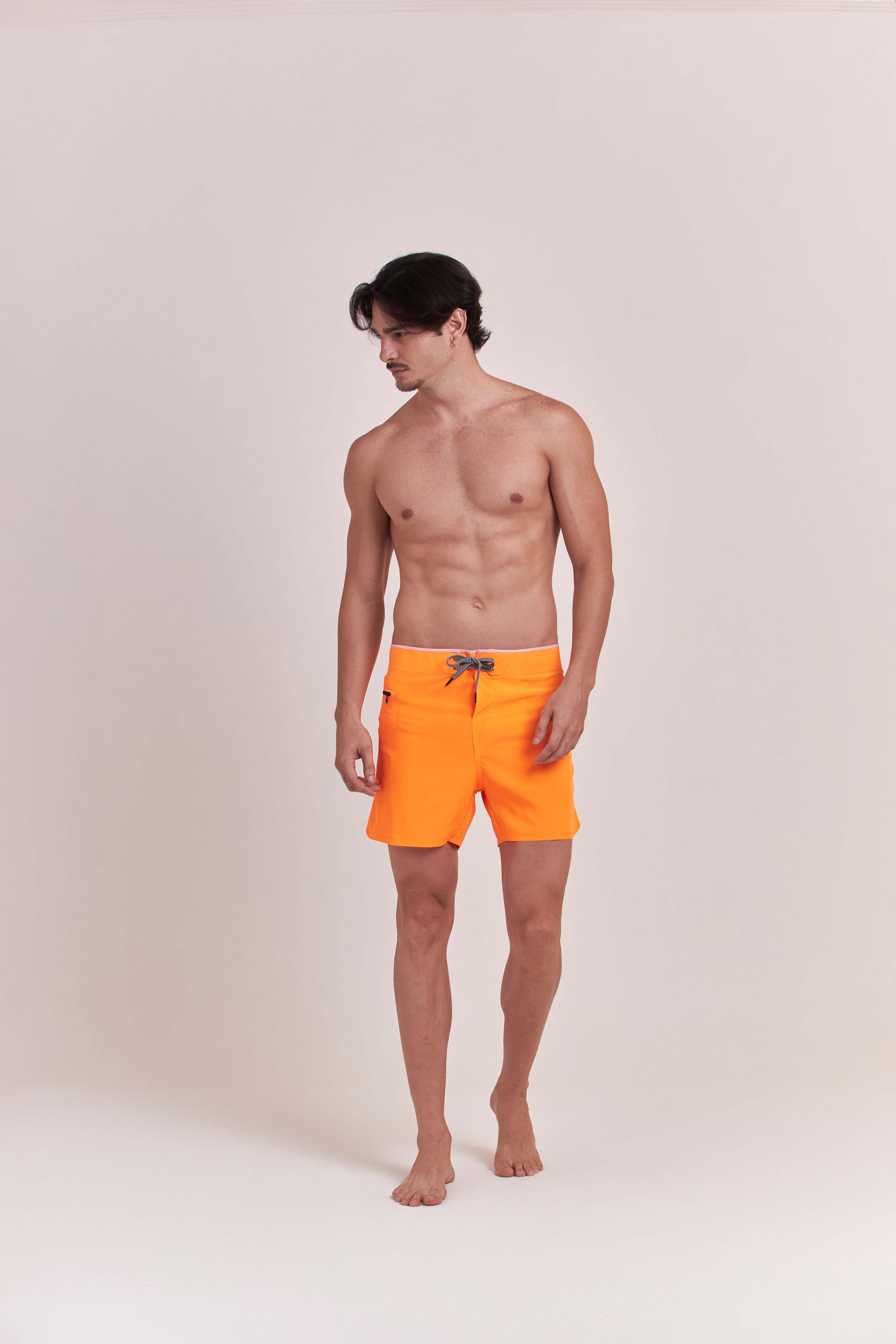 Boardshort Flow Rainbow Orange