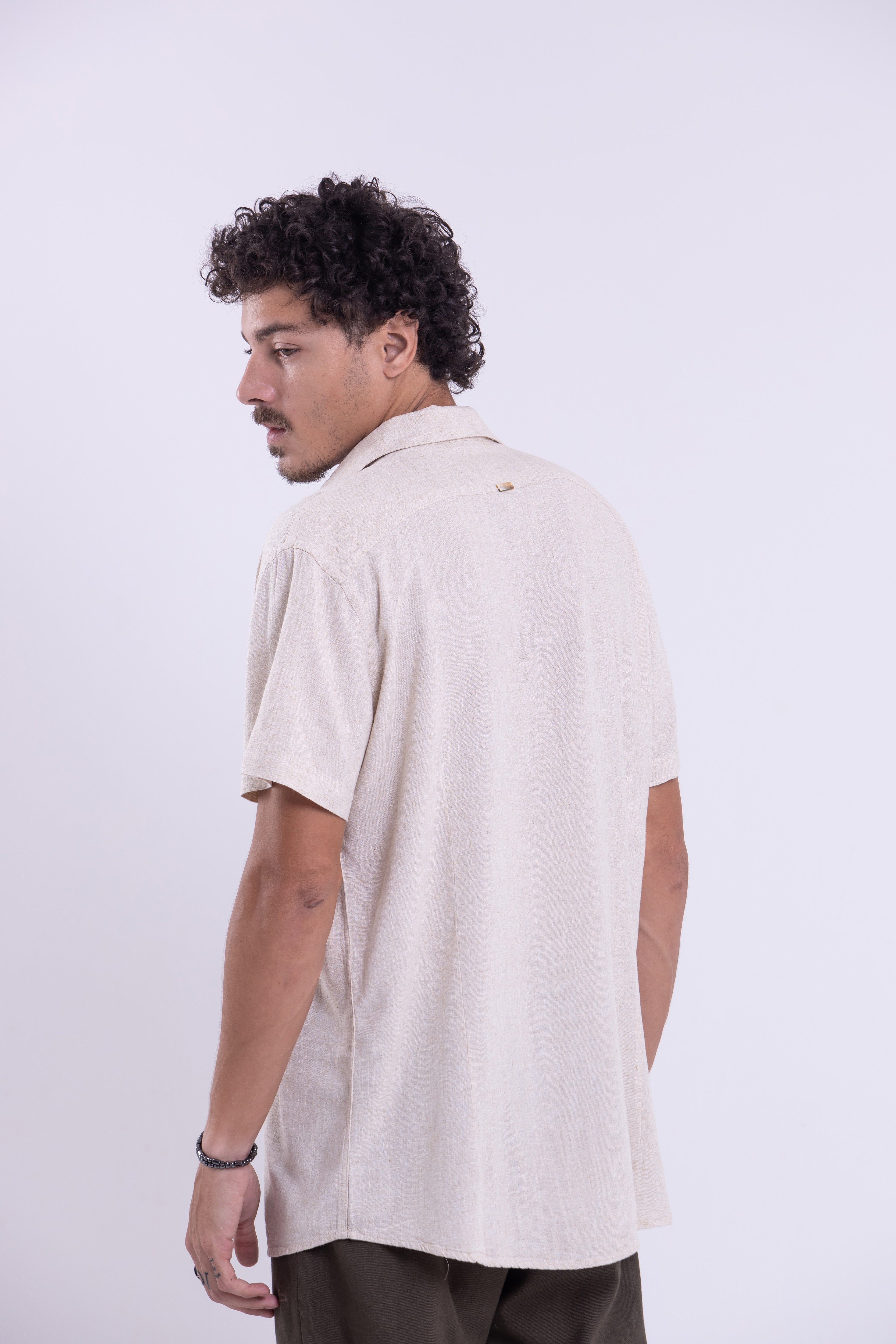 Camisa Essential Wash Natural