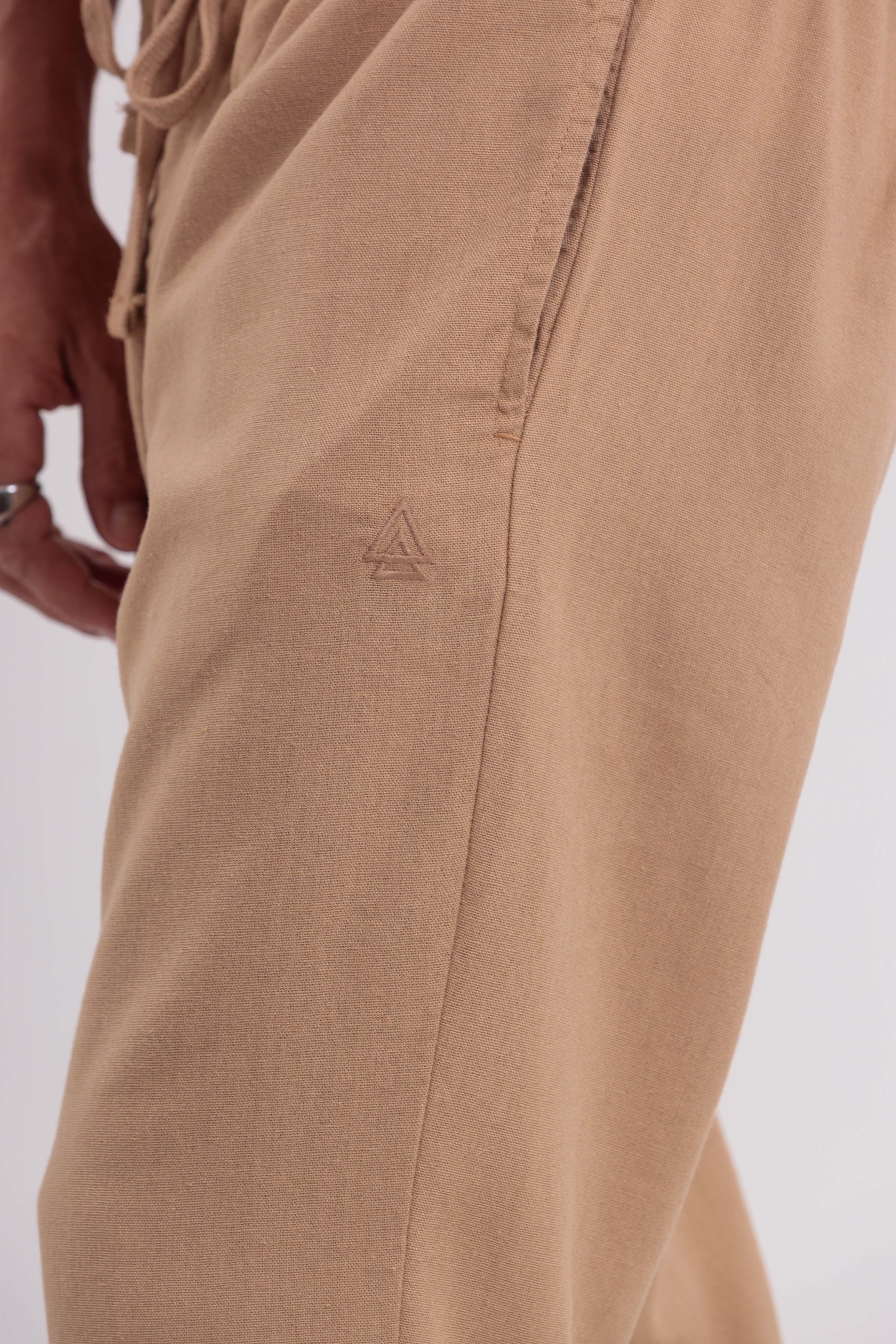 Calça Linen Caramelo