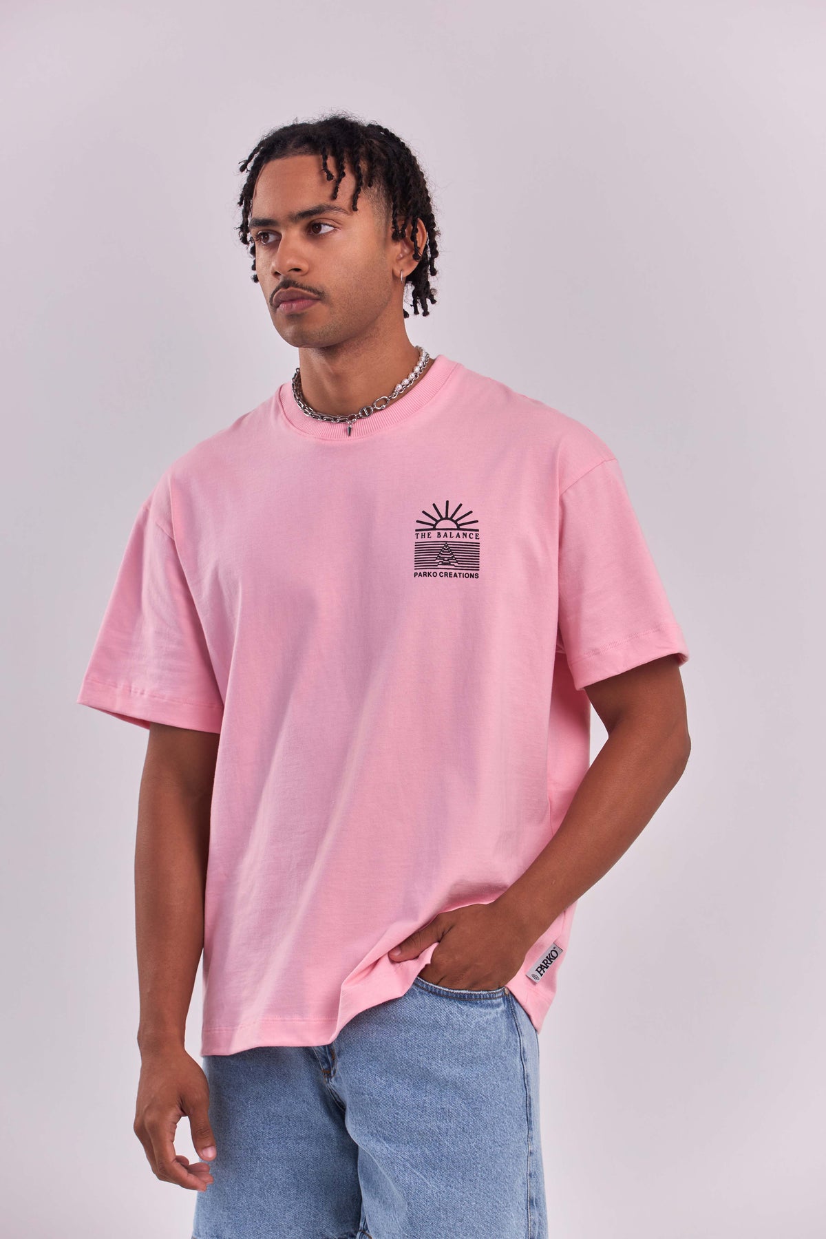 T-shirt Over Boxy Flow Of Time