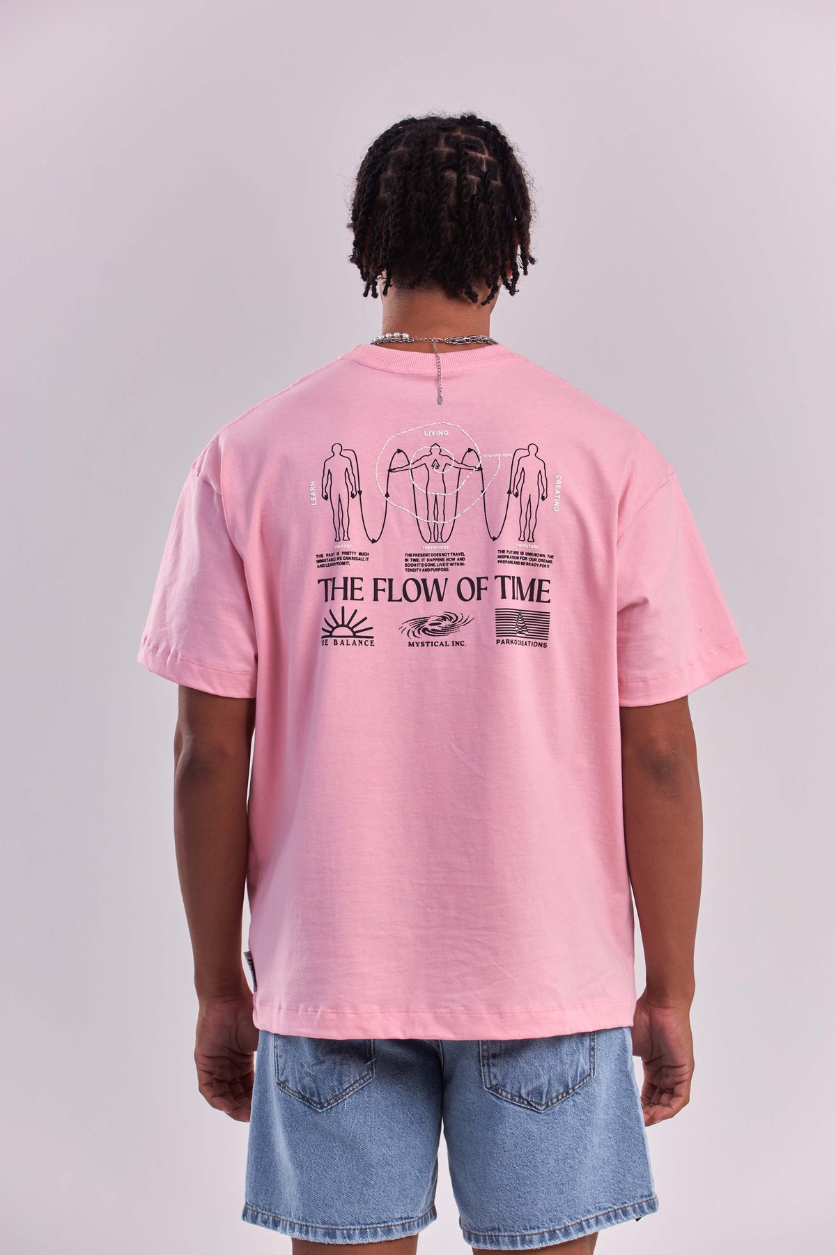 T-shirt Over Boxy Flow Of Time