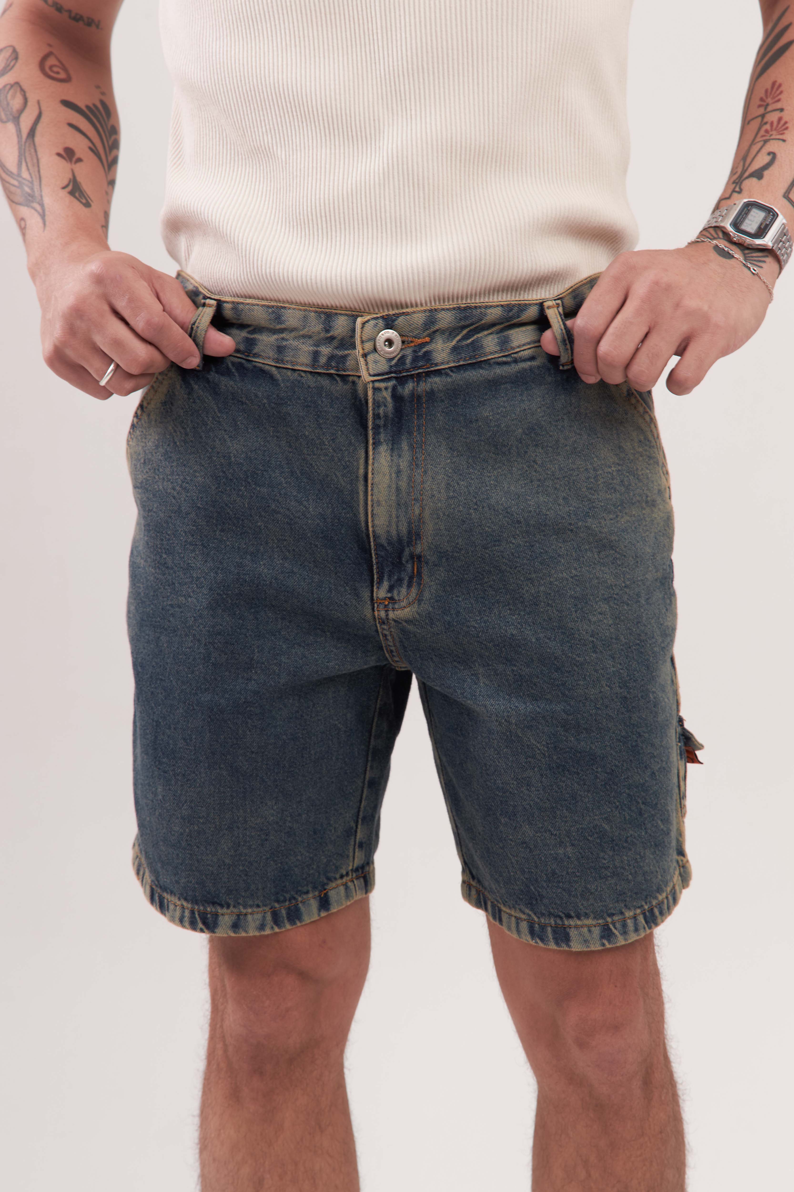Bermuda Jeans Carpenter Dirt
