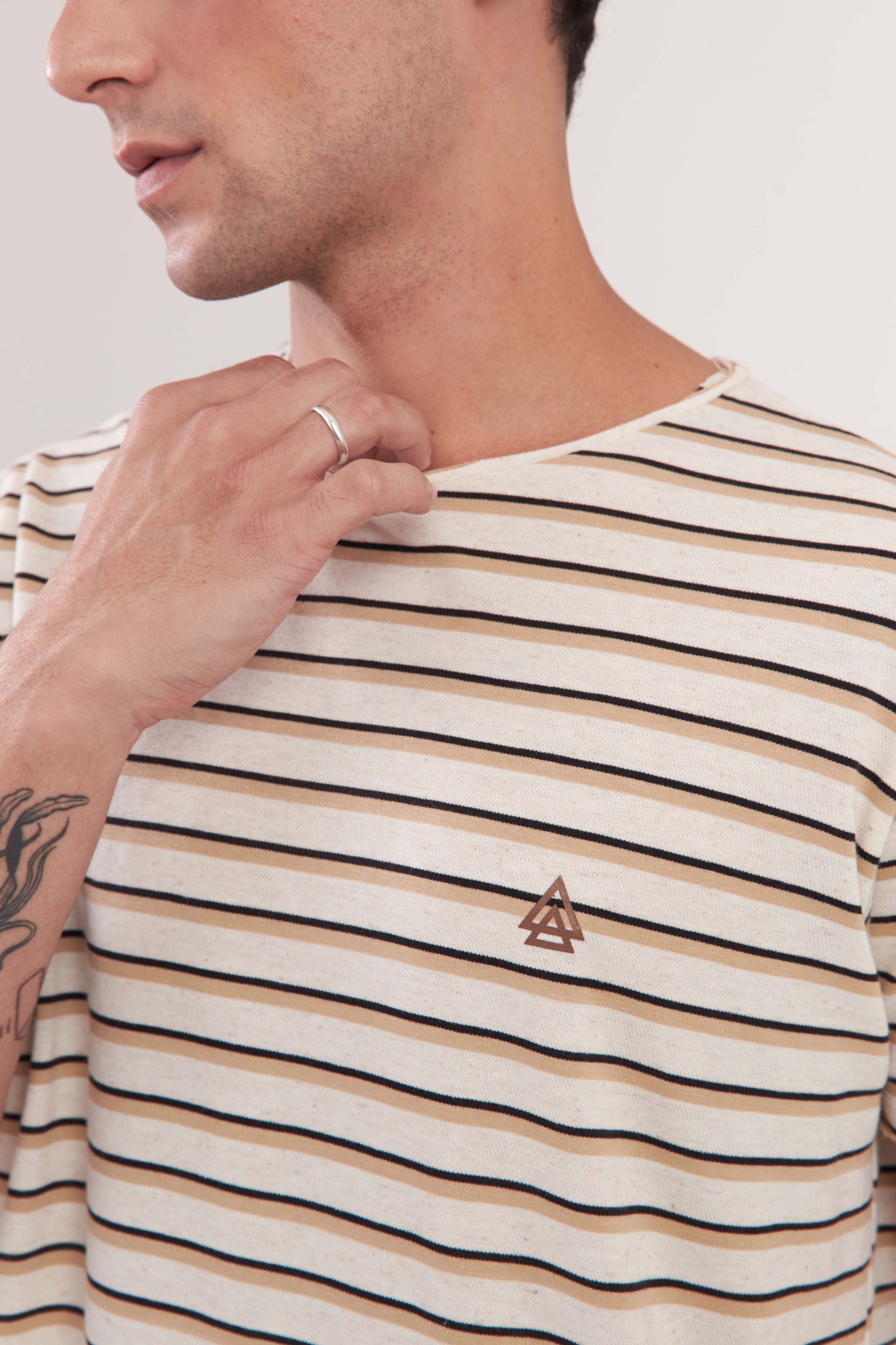 Camiseta Classic Sailor Bege