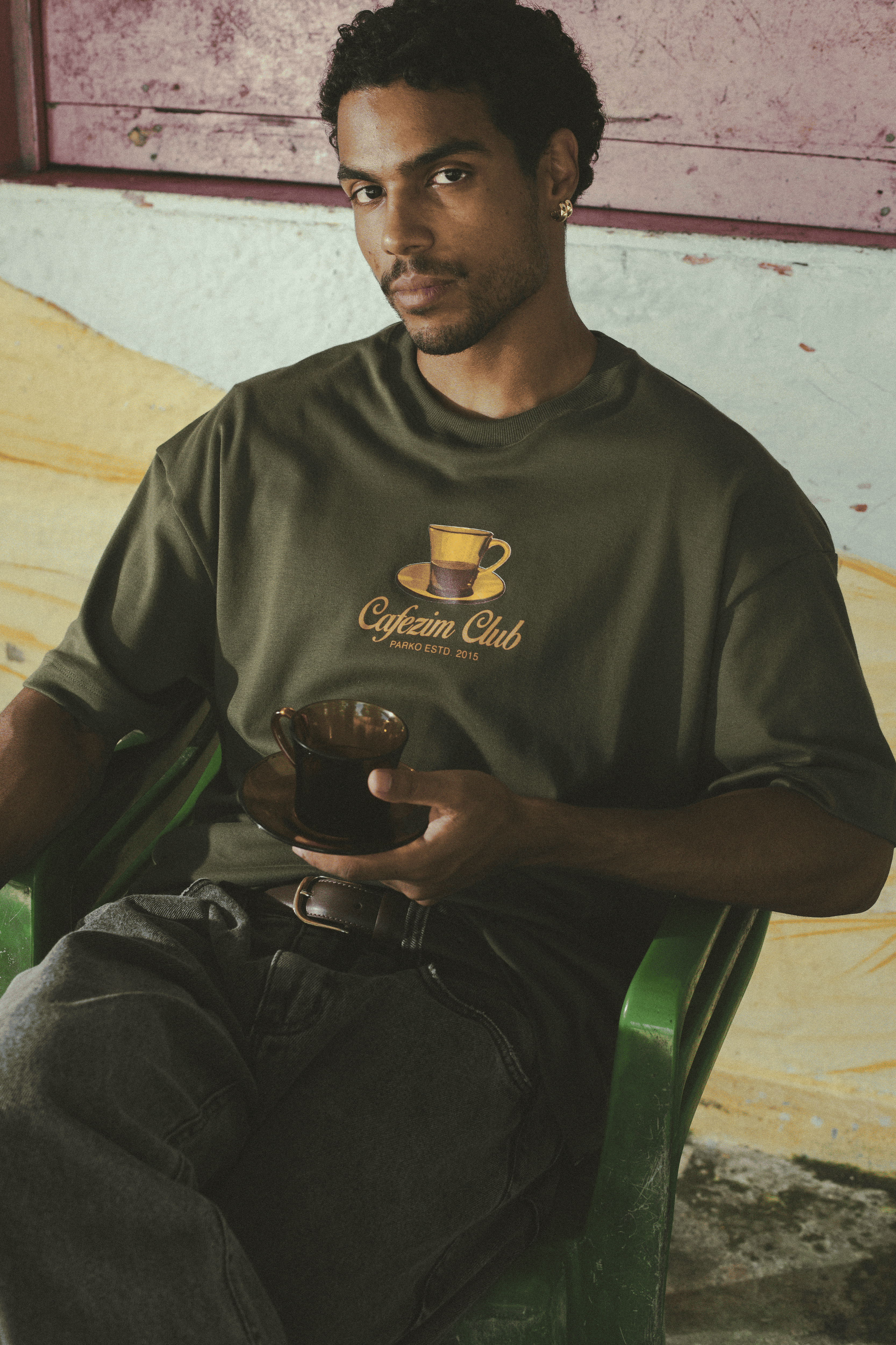 T-Shirt Overboxy Cafezim Club