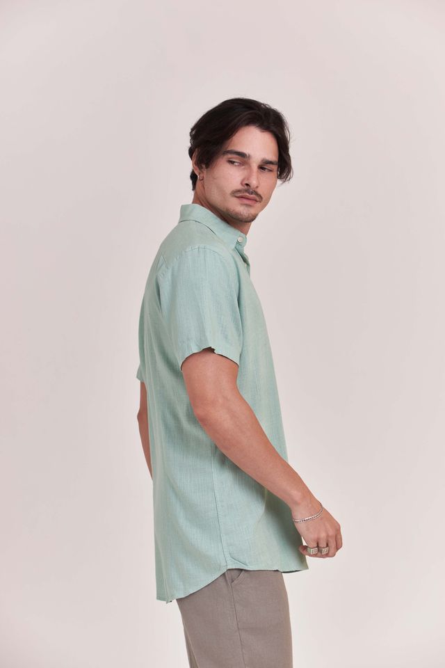 CAMISA DANDI SOFT SLUB MINT