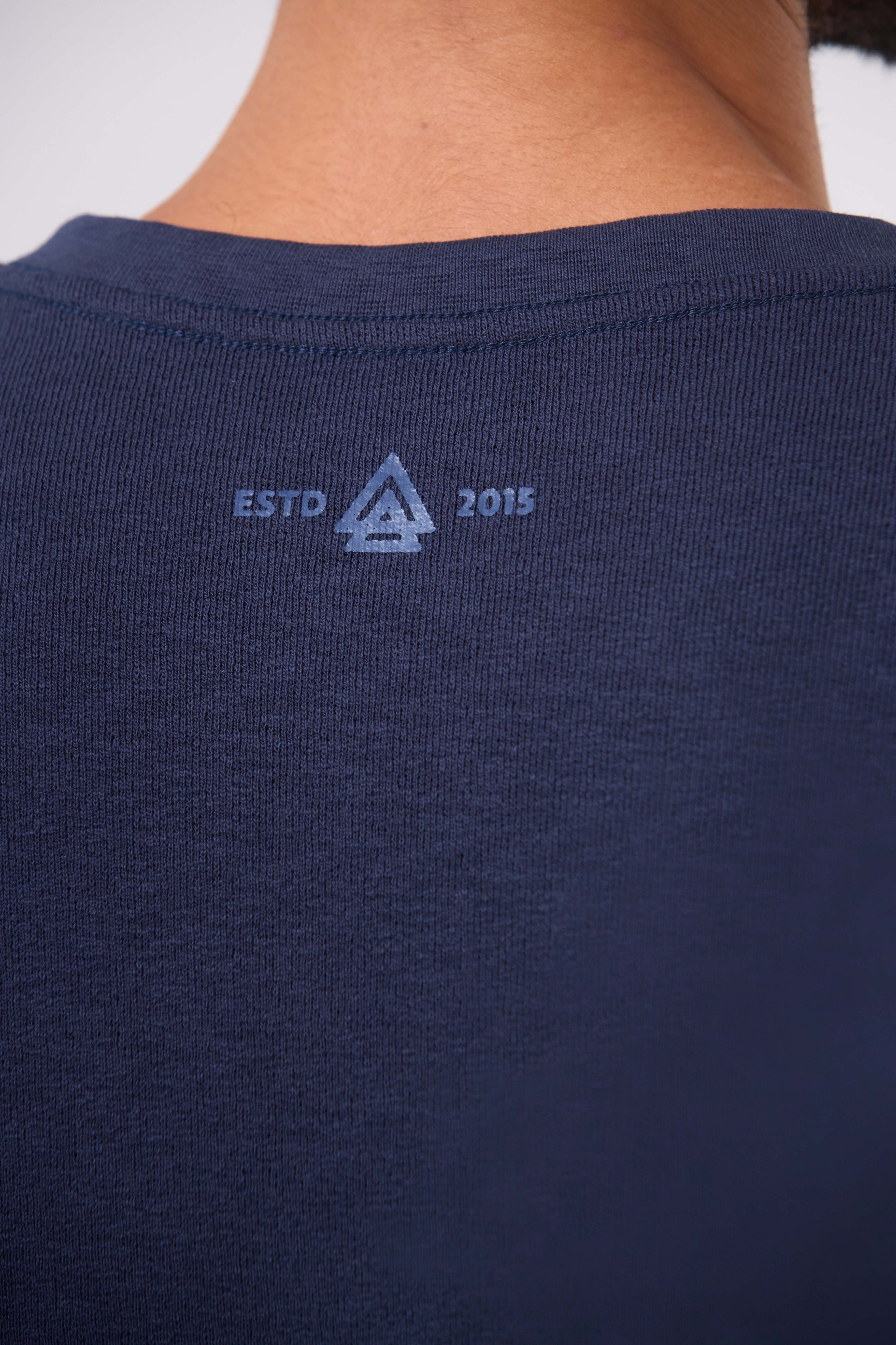 Camiseta Classic Tricô Azul